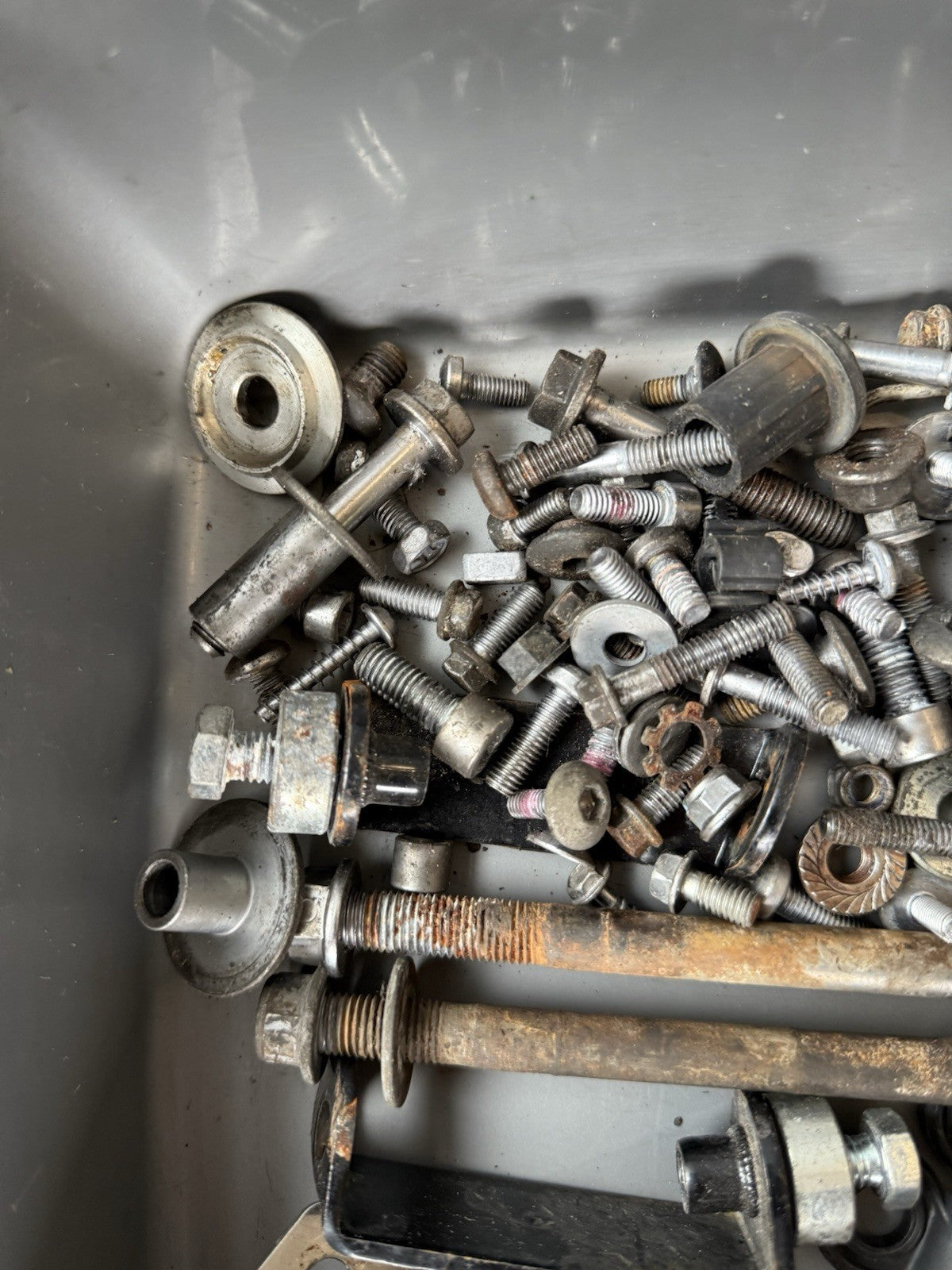 TRIUMPH STREET TRIPLE 675R Job Lot NUTS BOLTS SPARES Job Lot 62,378 Miles OEM