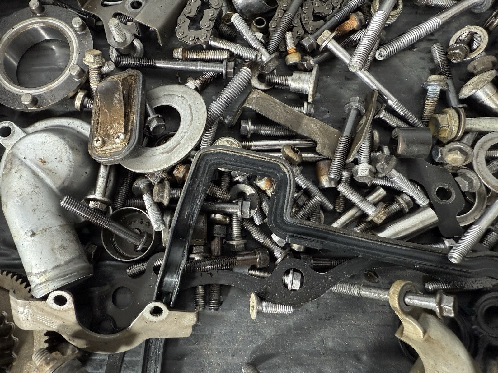 Triumph Street Triple 765 R 2017 Engine Nuts Bolts JOB LOT 18498 Miles 2018-2021