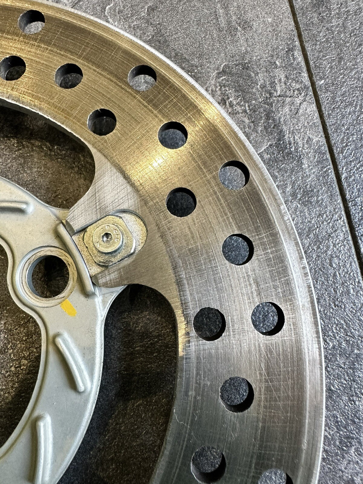 MV AGUSTA Dragster 800 RR LH44 2017 Rear Brake Disc Rotor Carrier Only 274 Miles