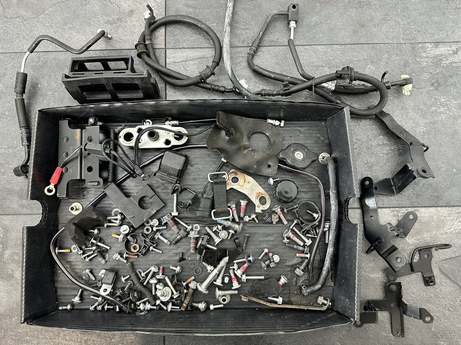 Kawasaki ZX6R 636 ABS 2016 Nuts Bolts Fixings Job Lot 8655 Mile 2013-2015 OEM