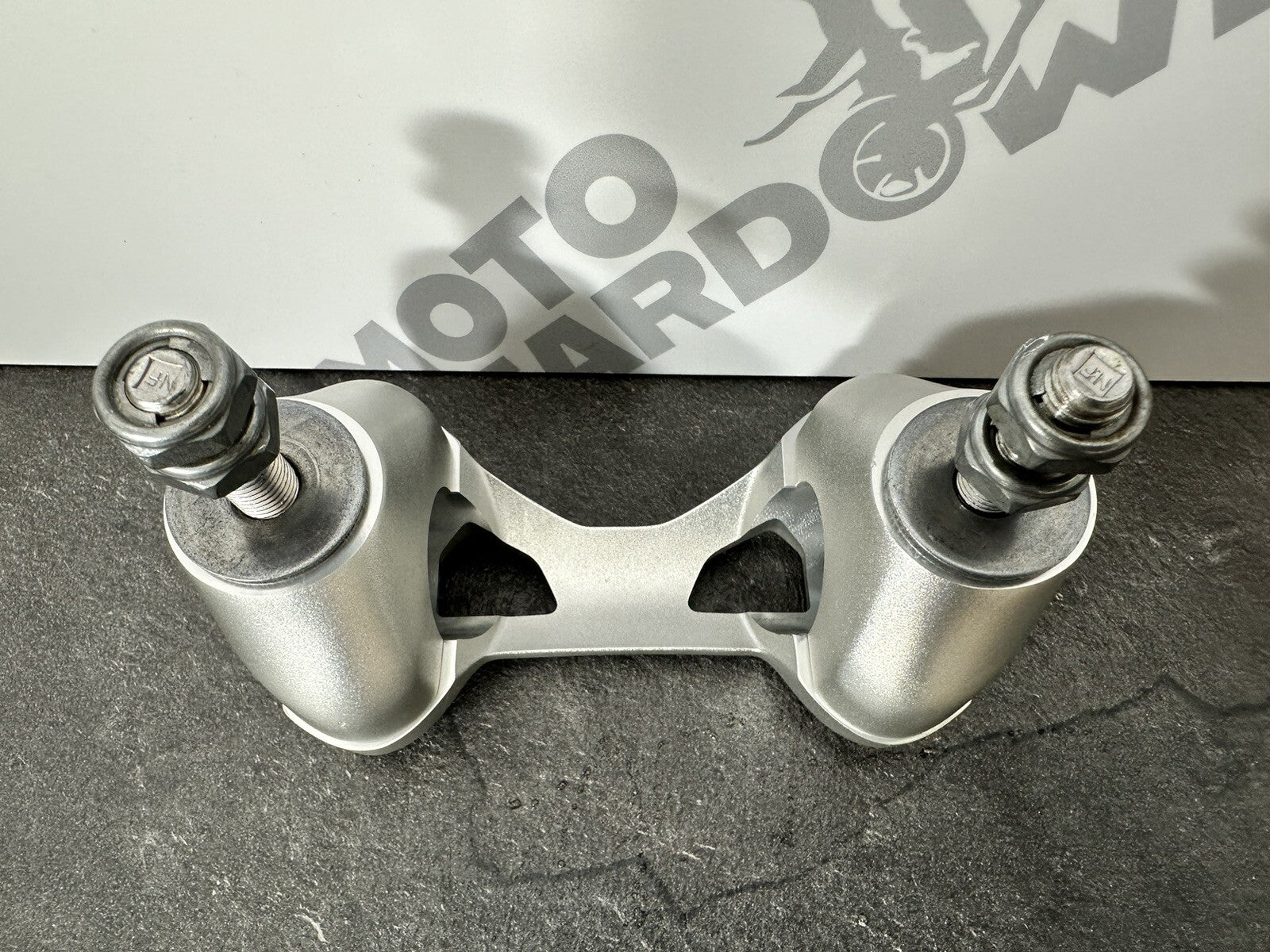 Triumph Street Triple 765 RS 2022 Handlebar Risers Clamps 2751 Miles 2020 2021