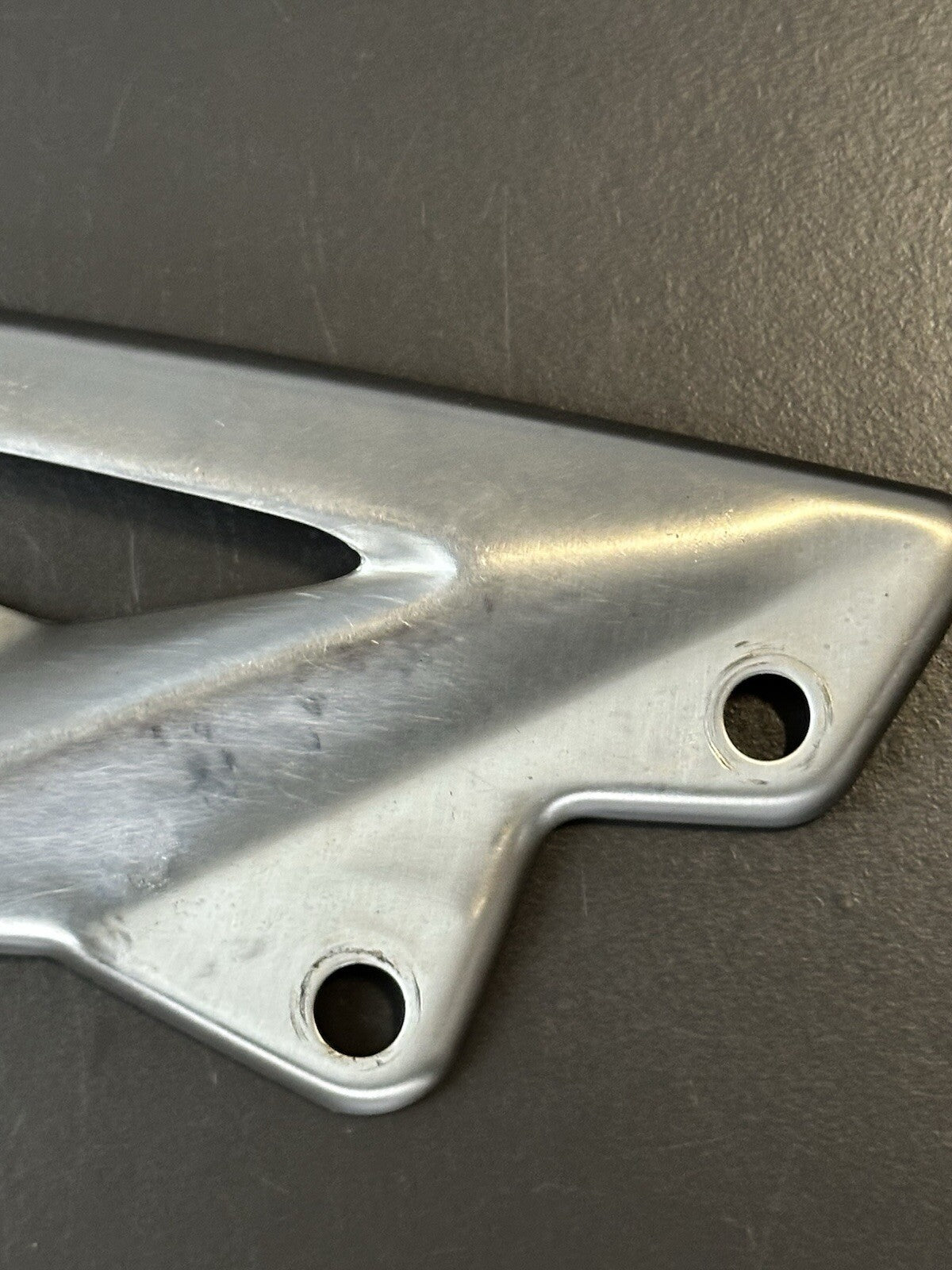 Triumph Street Triple 765S ABS 2017 - 2019 Right Side Heel Guard Plate 765RS OEM