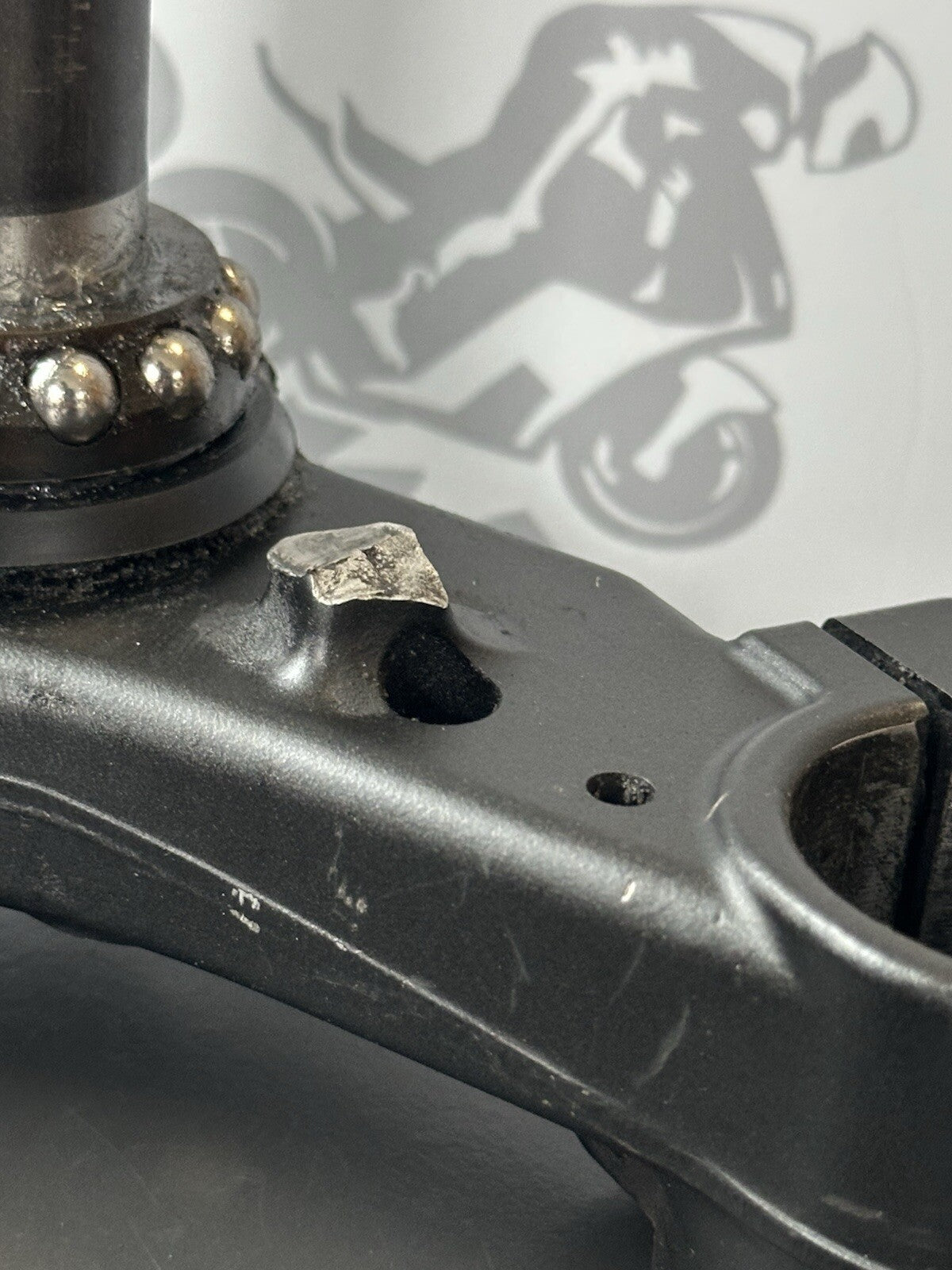 Yamaha MT-07 Yamaha MT07 Bottom lower fork yoke clamp 2014-2017 Lower Yoke OEM