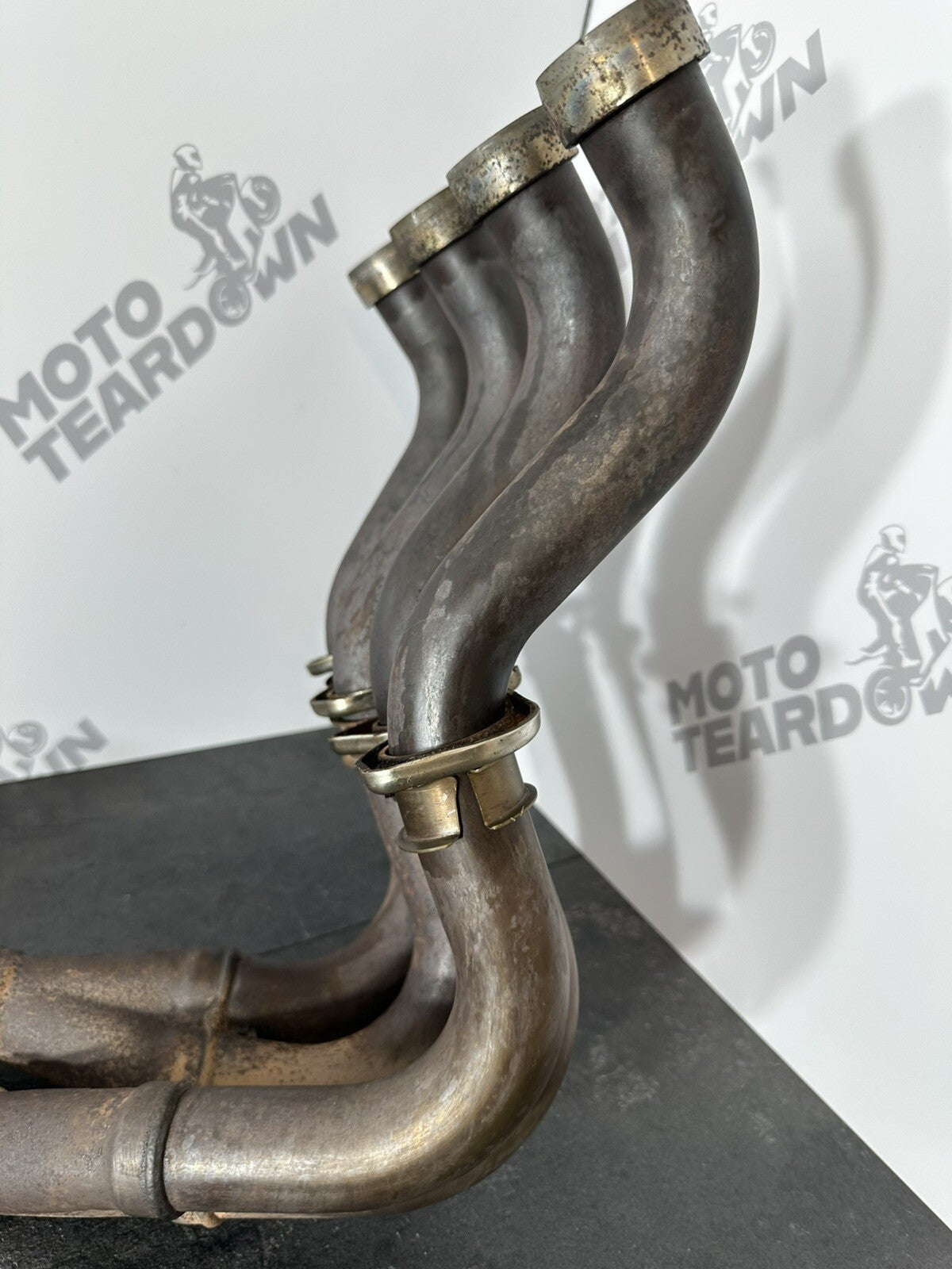 Suzuki GSXR 1000 2014 Exhaust Downpipes Header Pipes 22774 Miles 2009-2016 OEM