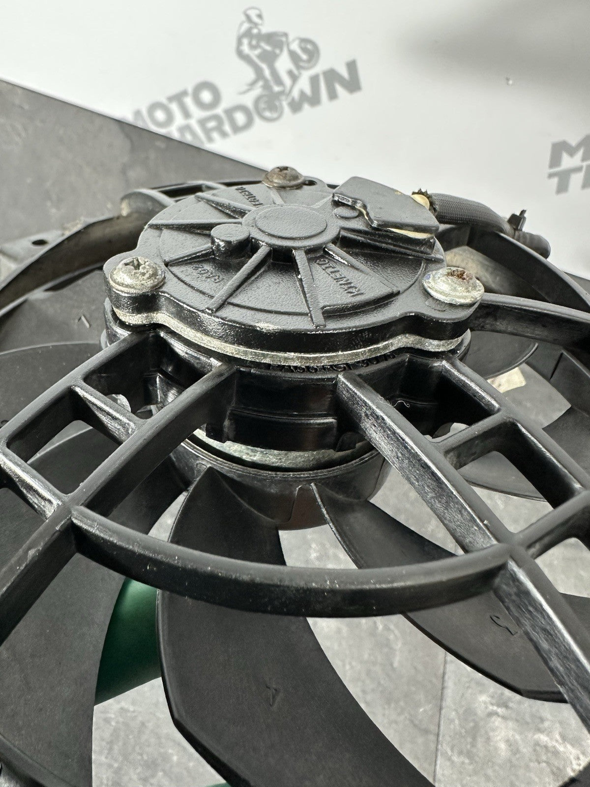 Aprilia RS660 2021 Radiator Fan Cooling Fan Only 6220 Miles 2022-2025 OEM