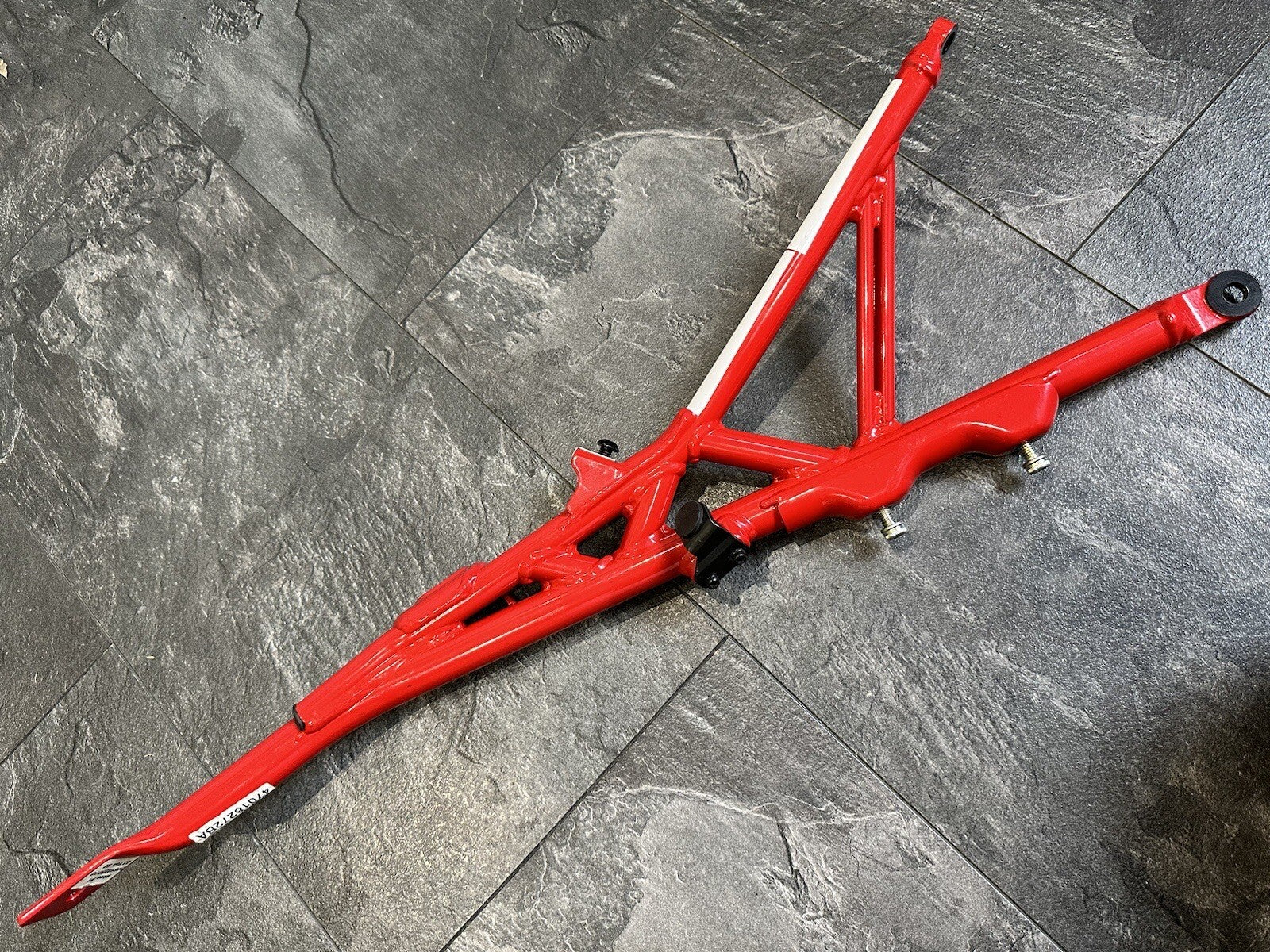 Ducati Multistrada V4 Pikes Peak 2022 Subframe Left Side Rear Frame Red 2023 OEM