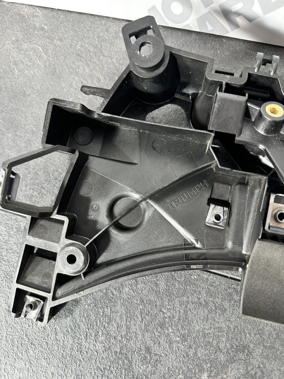 Triumph Street Triple 765 RS 2017 Subframe Bridge Panel 10580 Miles 2018-2024