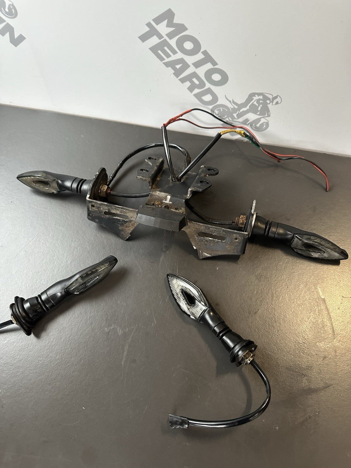 Yamaha MT07 tail tidy And Indicators Number Plate Holder And Indicators SPARES