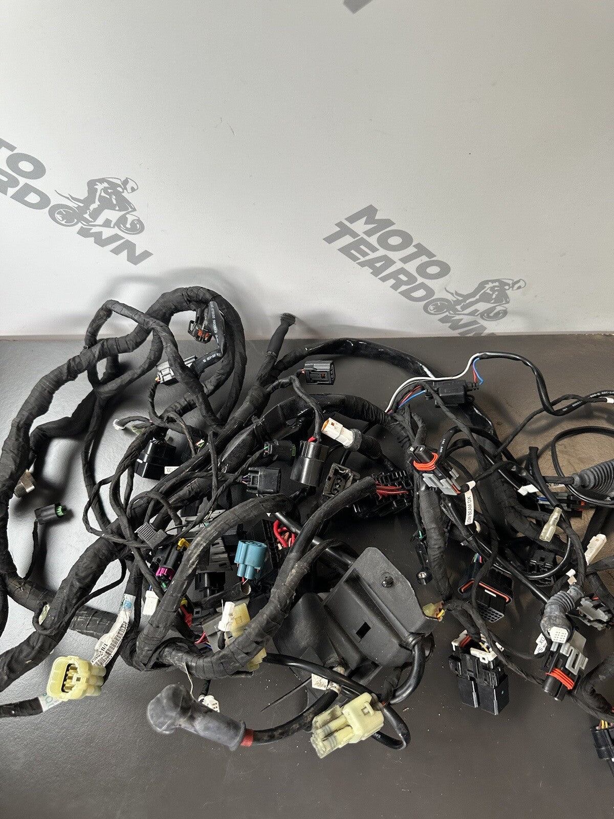 Ducati 959 Panigale Wiring Loom Complete Engine Loom 2017 5772 Miles 959 Loom