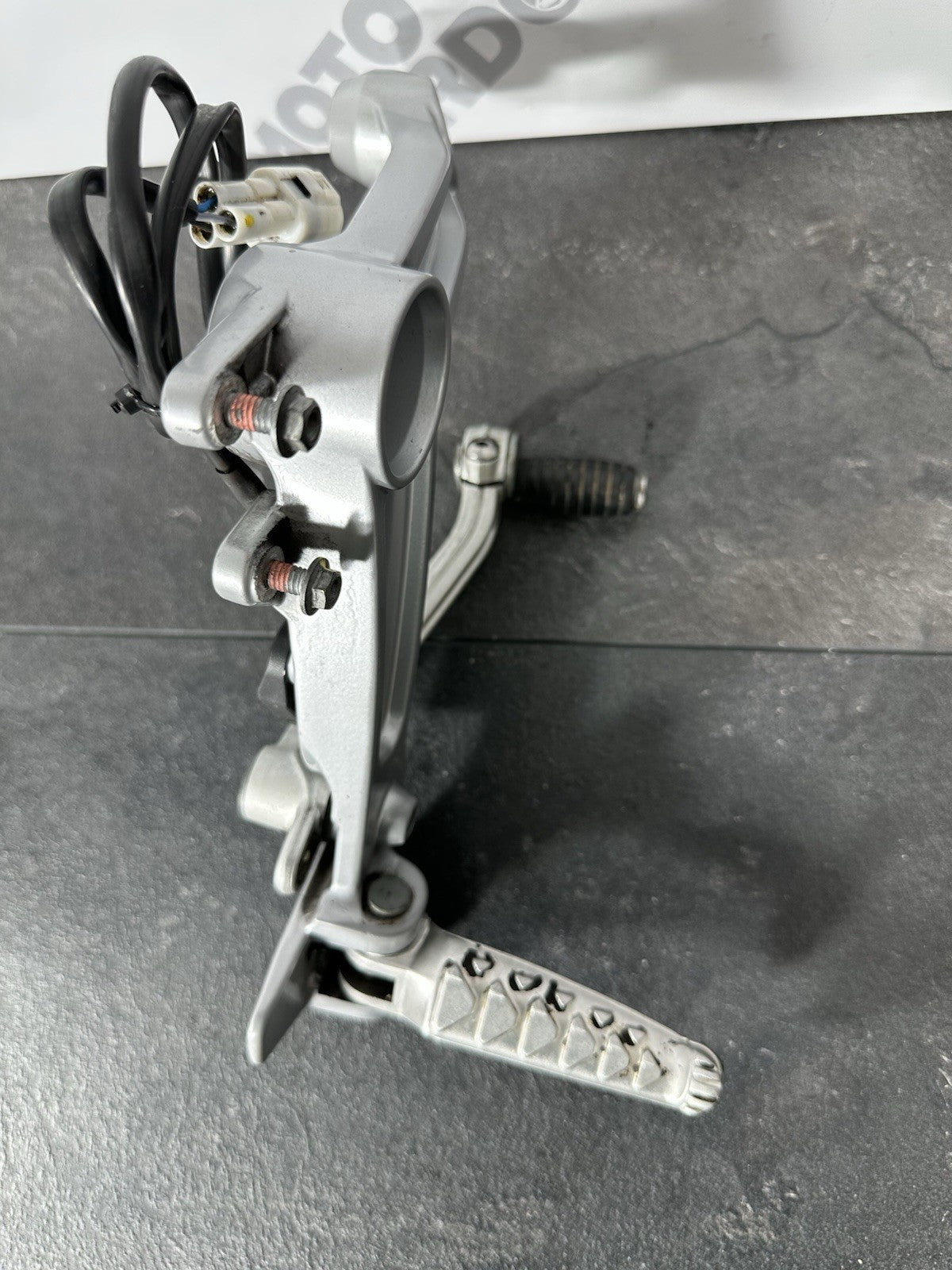 Aprilia RS660 2021 Right Rearset Footrest Brake Switch 6220 Miles 2022-2025 OEM
