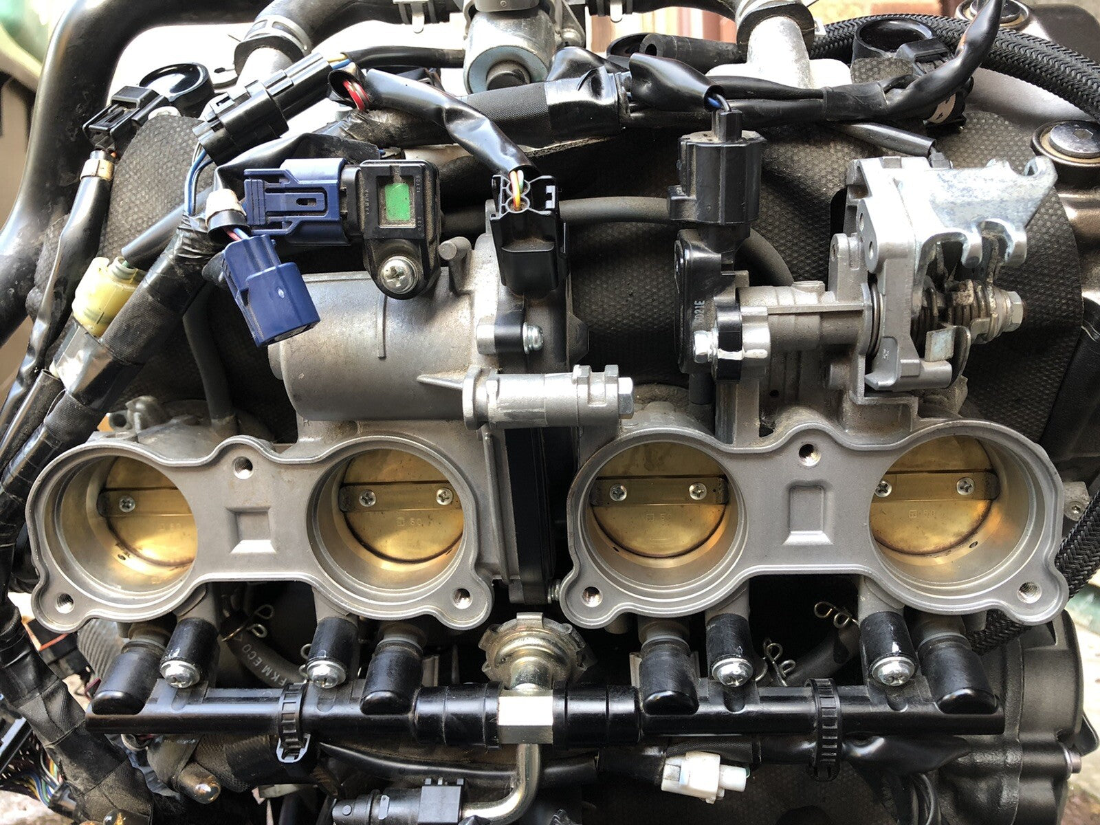Yamaha MT10 SP 2017 Engine Wiring Loom Throttle Bodies 2017-2021 10595 Miles OEM