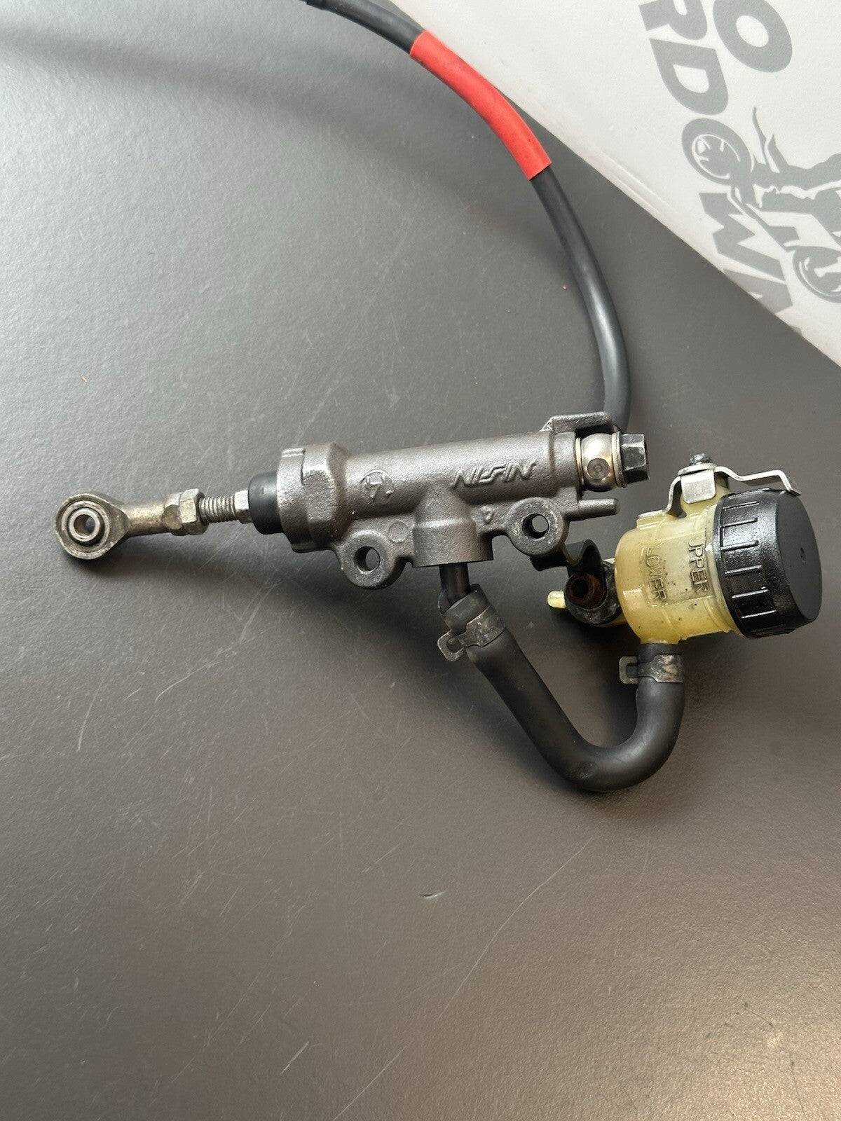 HONDA CBR 1000RR FIREBLADE RR rear Brake Master Cylinder Nissin Master Cylinder