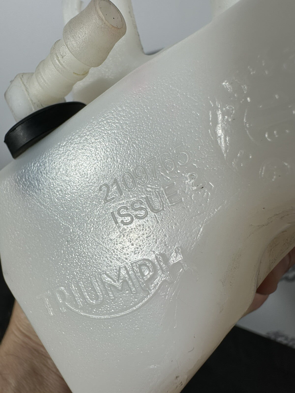 Triumph Street Triple 765 RS 2022 Coolant Tank Reservoir 2751 Mile 2020-2023 OEM