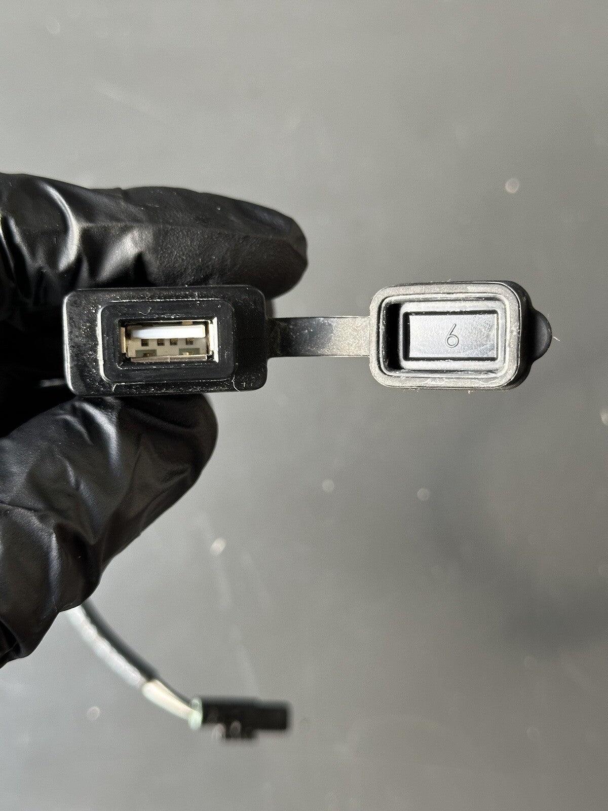 Triumph Street Triple 765RS USB Connector Socket OEM 2017-2019 765RS USB connect