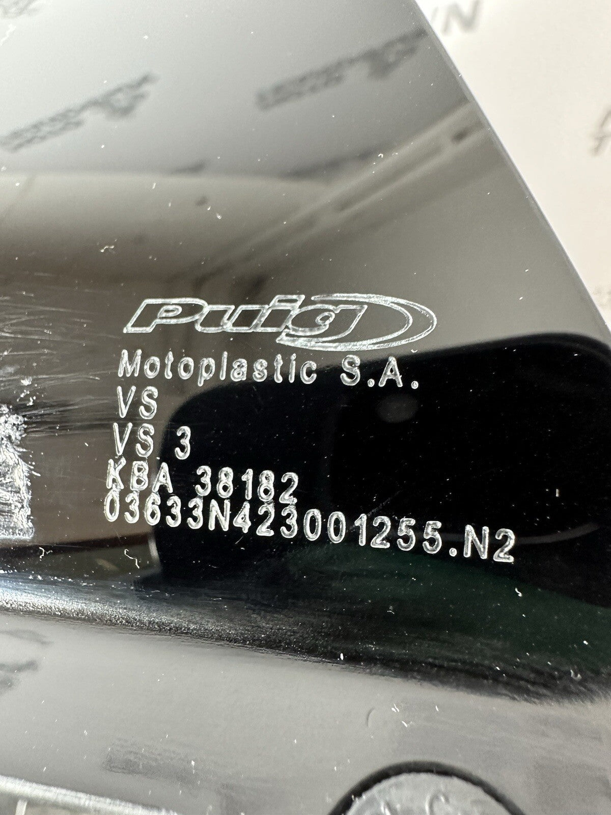 Yamaha R7 690 2024 PUIG Double Bubble Screen Race Screen 1784 Miles 2022 2023