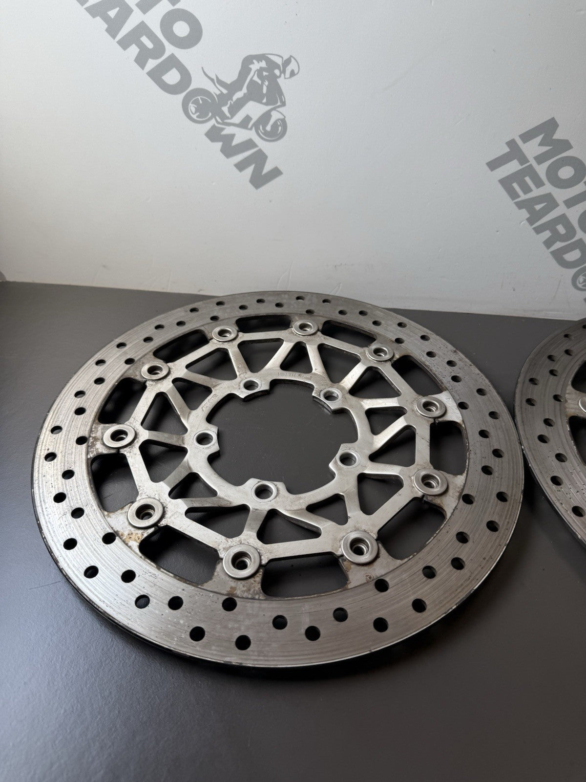 Triumph Street Triple 675R Sunstar Front Brake Discs 675R Front Brake Discs 2010