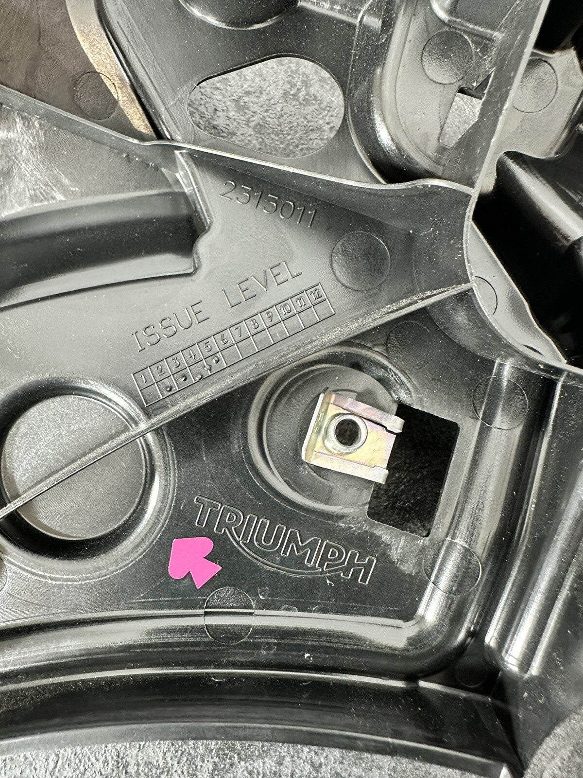 Triumph Street Triple 765 RS 2022 Subframe Seat Bridge Mount 2751m 2020 2021 OEM