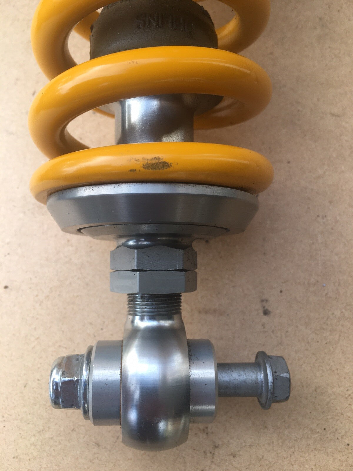 Aprilia Tuono V4 Factory Ohlins TTX rear Shock Ohlins TTX Rear suspension TTX