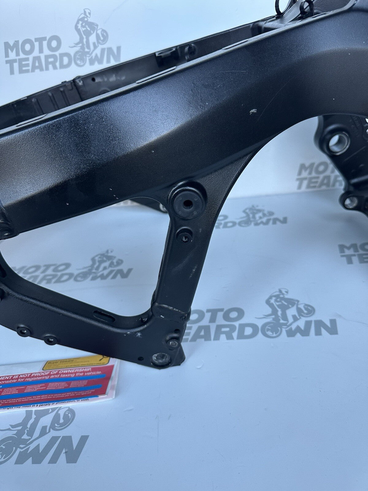SUZUKI GSXR 600 750 MAIN FRAME CHASSIS L1 L2 L3 L4 L5 L6 L7 2011-2017 - V5 CAT N