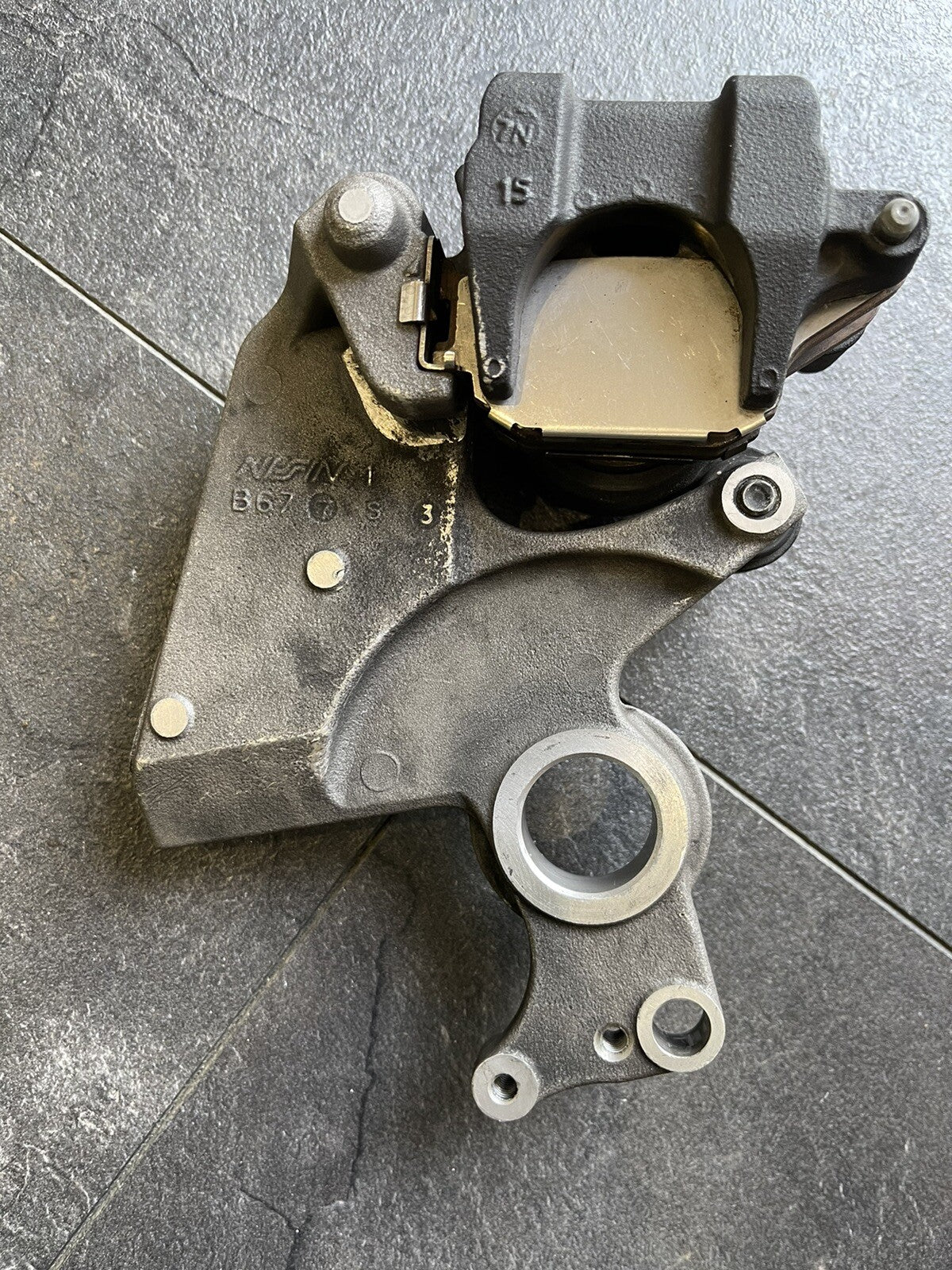 Yamaha MT10 SP 2019 Rear Brake Caliper NISSIN & Pads 10953 Mile R1 2CR 2017-2021