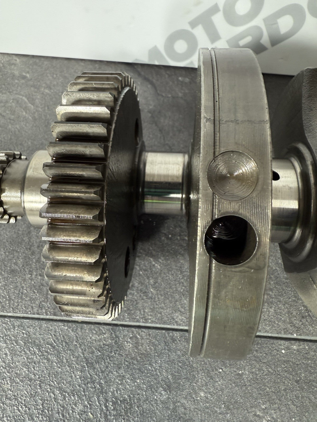 Triumph Street Triple 765 R 2017 Crankshaft & Alternator Rotor 18498m 2018-2021