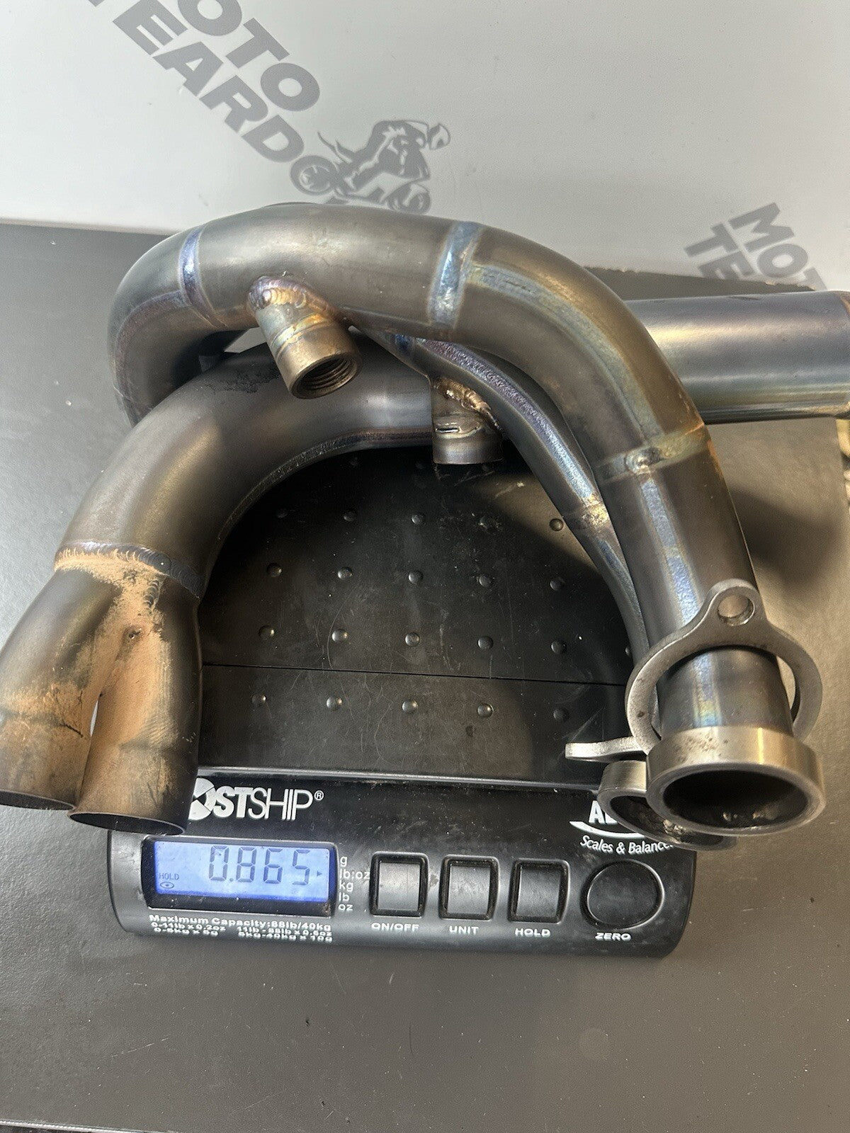 Motorcycle Exhaust Front Header Pipe Slip On Modified For ADV Duke 790