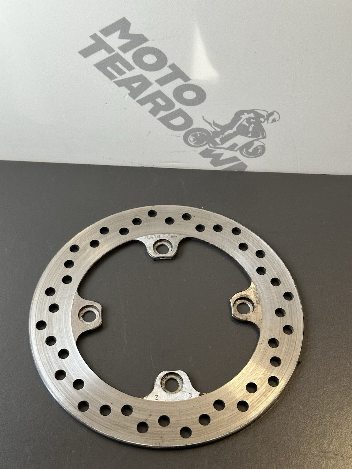 TRIUMPH STREET TRIPLE 675R REAR BRAKE DISC SUNSTAR REAR BRAKE DISC 2011 OEM