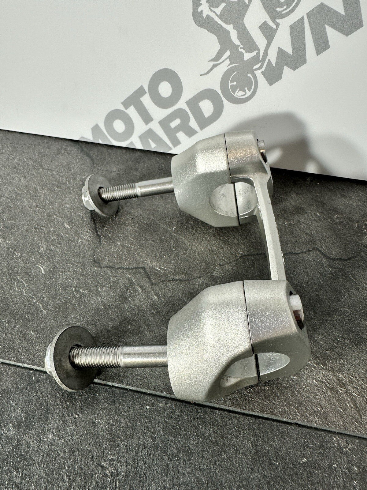 Triumph Street Triple 765 RS 2017 Handlebar Risers Clamps 10580 Miles 2018-2024