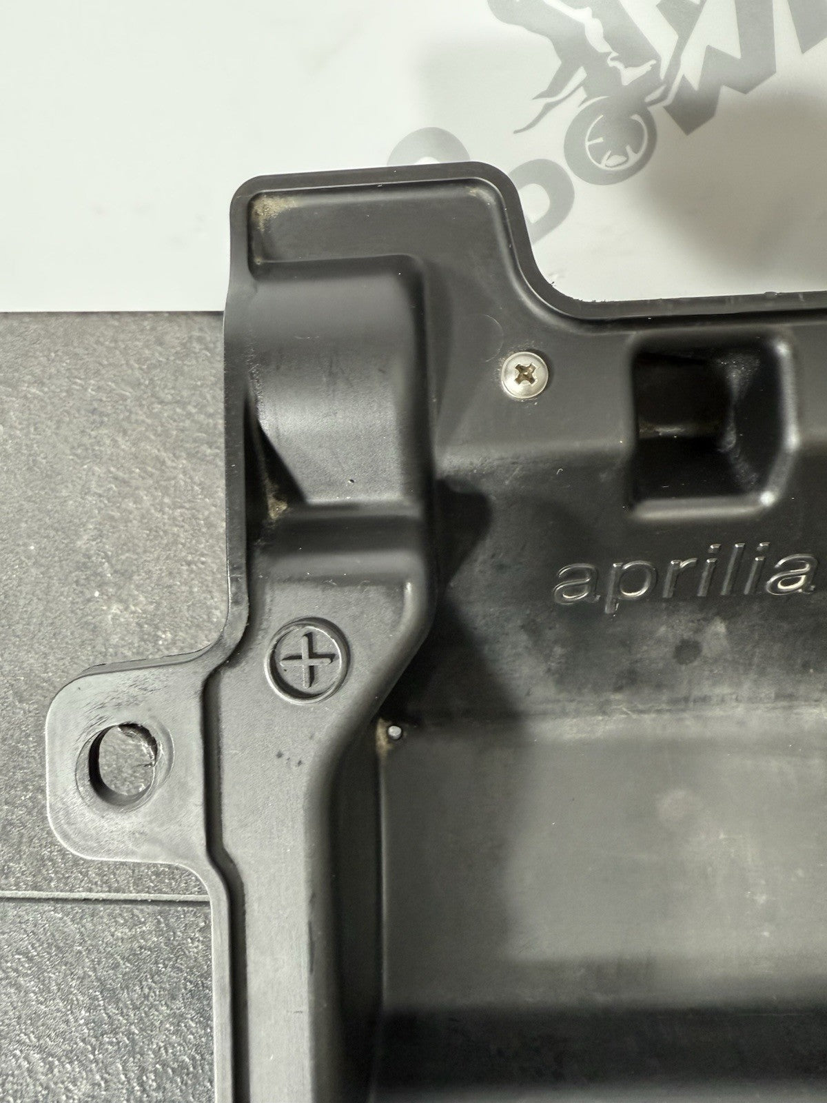 Aprilia RS660 2021 Battery Bracket Subframe Tray 6220 Miles 2022-2025 OEM