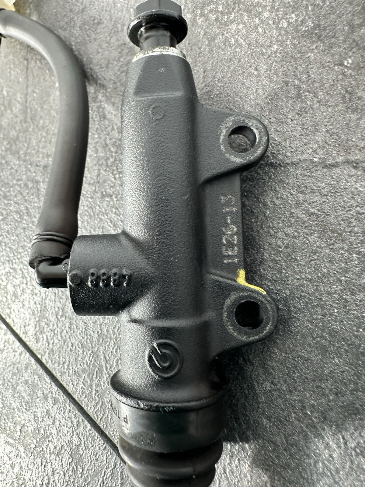 Aprilia RS660 2021 BREMBO Rear Brake Mastercylinder 6220 Miles 2022-2025 OEM