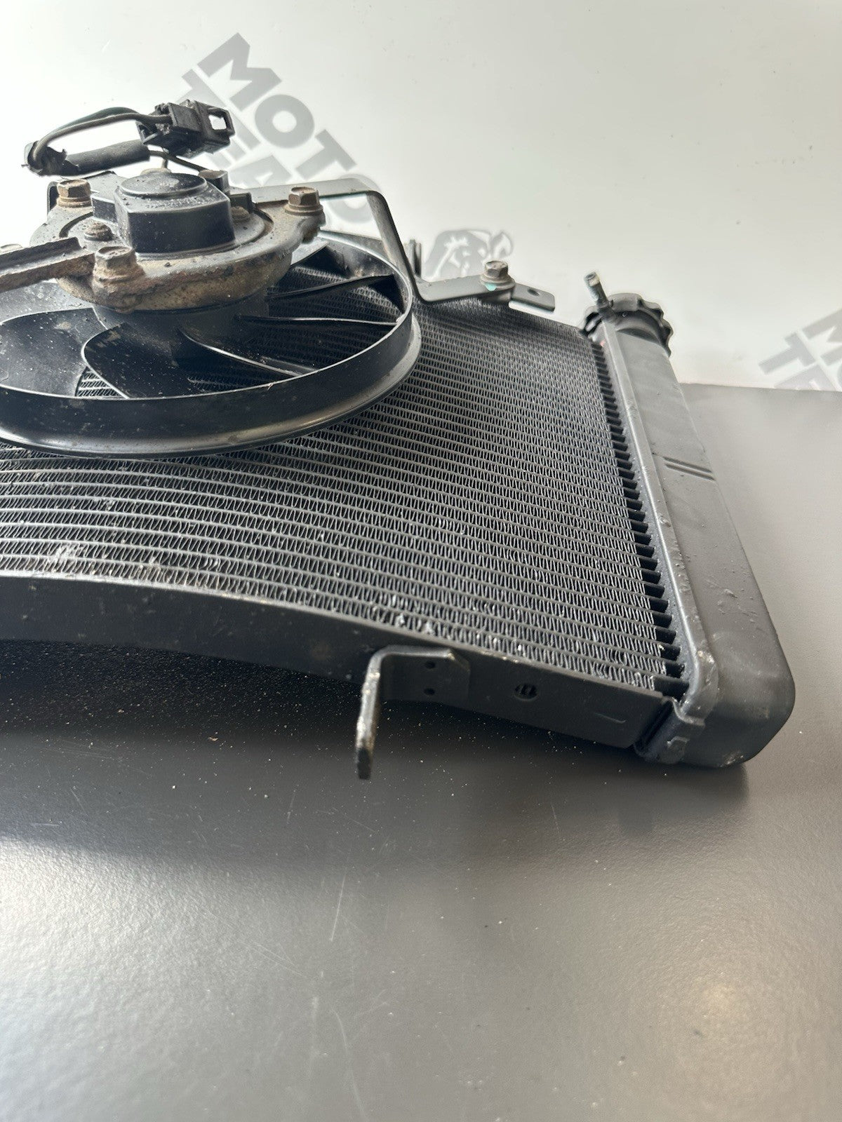 Triumph Street Triple 675 R 2015 Radiator & Fan Rad 2013-2016 READ DESCRIPTION