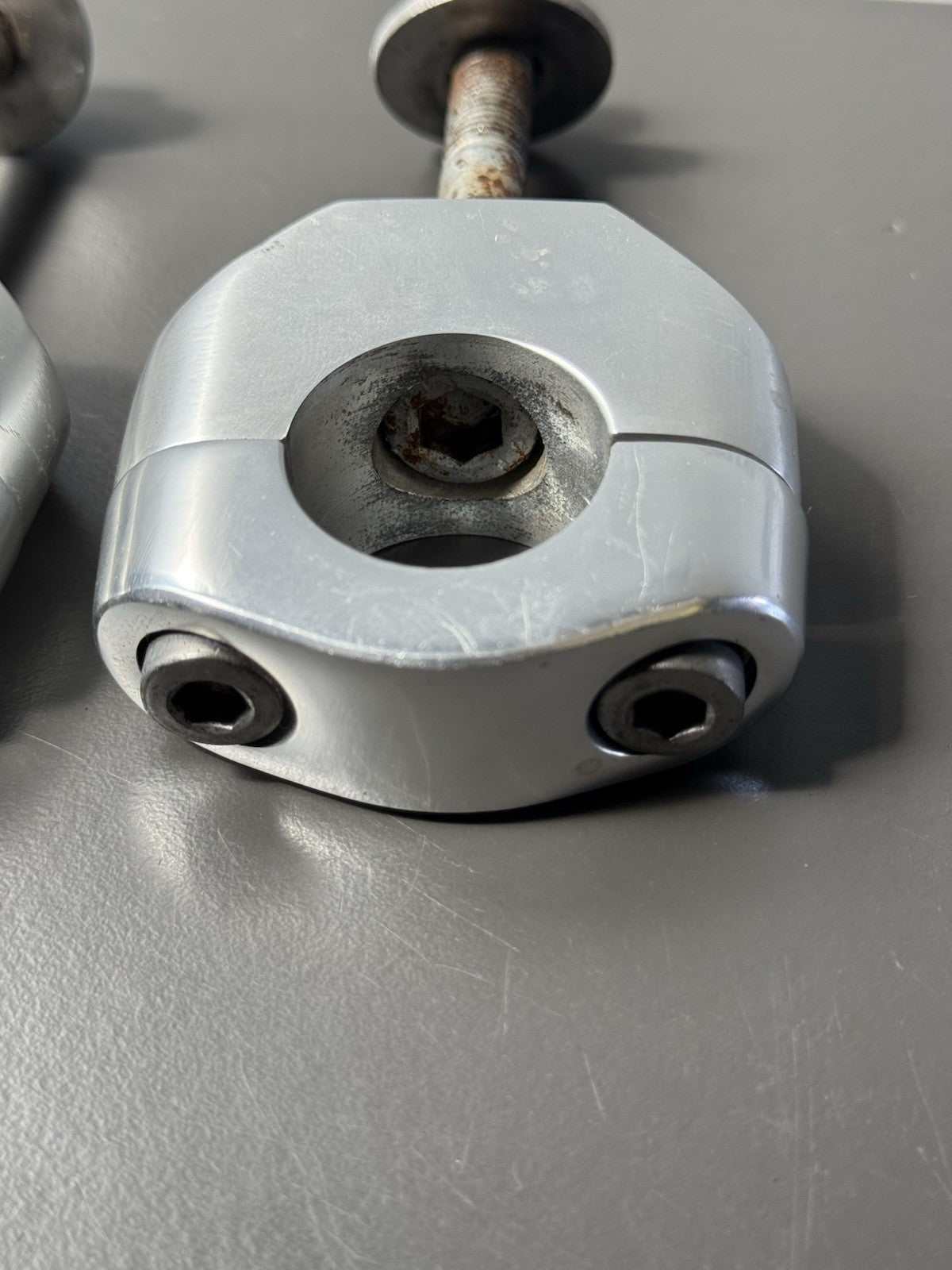 Triumph Street Triple 675 Handlebar Riser Handlebar Clamp Set OEM 2007-2011 675R