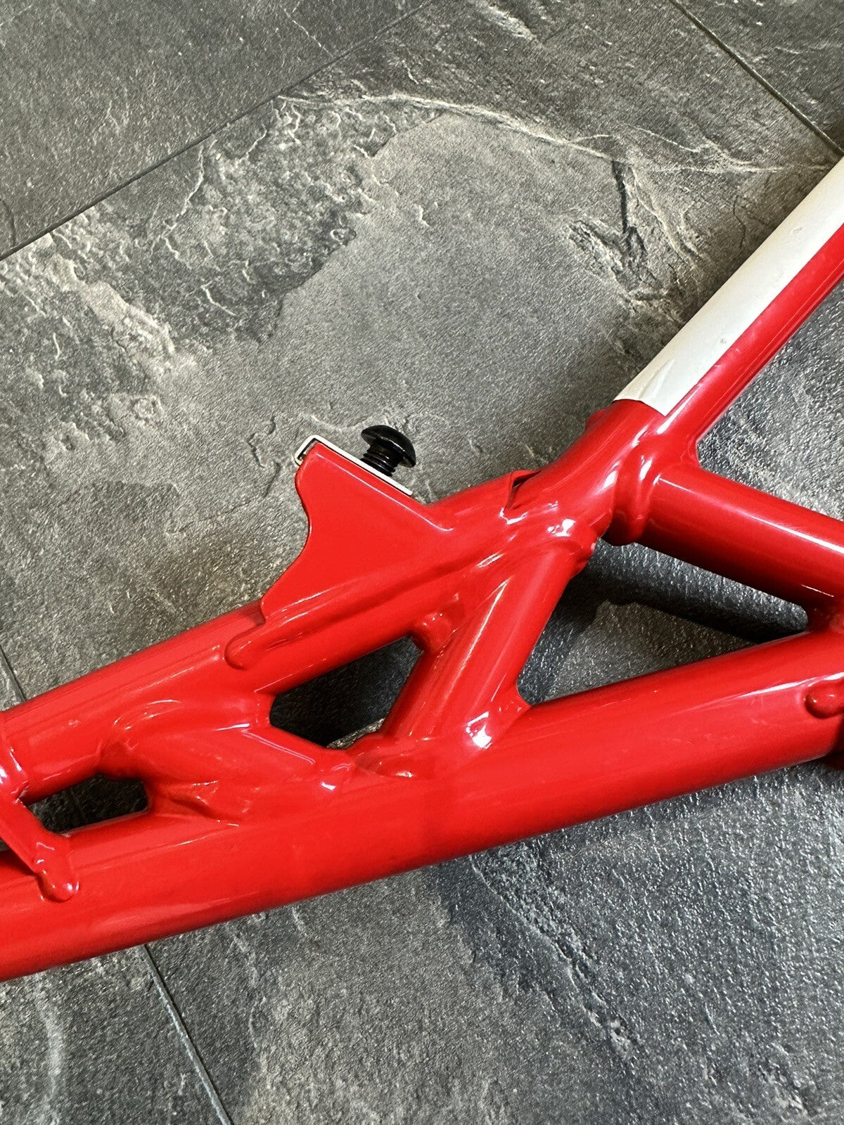Ducati Multistrada V4 Pikes Peak 2022 Subframe Right Side Rear Frame Red 2023