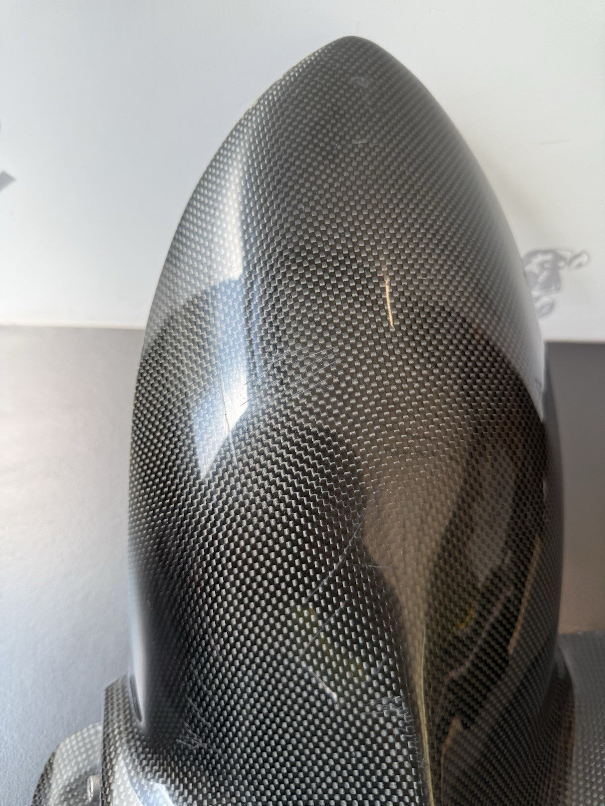 Triumph Street Triple 675 and R Carbon Fibre Rear Mudguard 2007-2011 Rear Guard