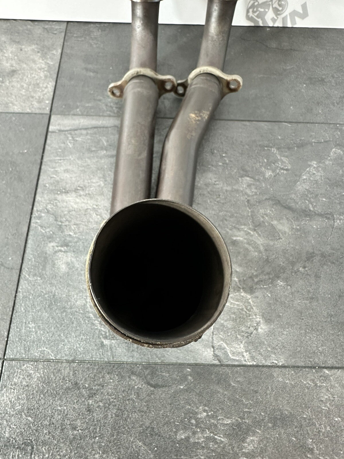 Aprilia Tuono V4 1100 Factory 2020 Front Downpipes Exhaust 6889 Miles OEM 2019