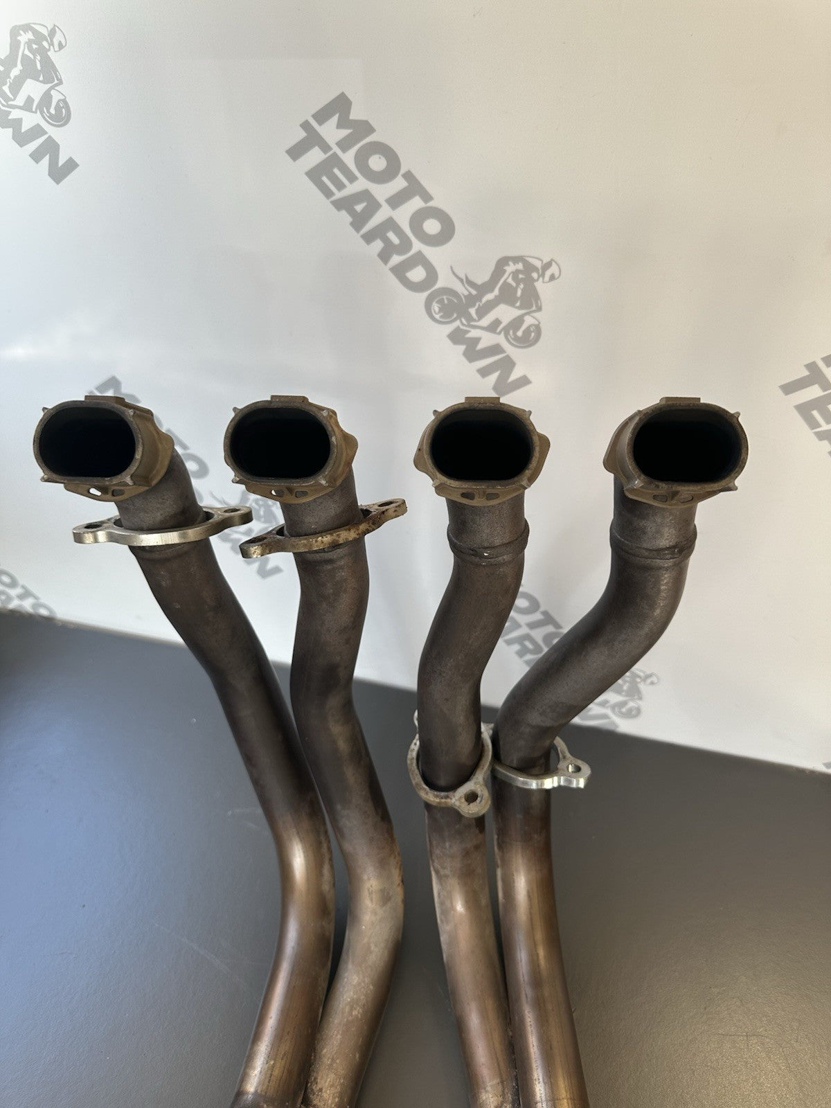 HONDA CBR1000RR FIREBLADE EXHAUST DOWNPIPES YEAR 2004 2005 OEM DOWNPIPES