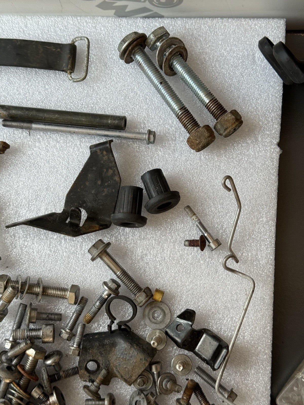 TRIUMPH STREET TRIPLE 675R Job Lot NUTS BOLTS SPARES Job Lot 17,009 Miles OEM