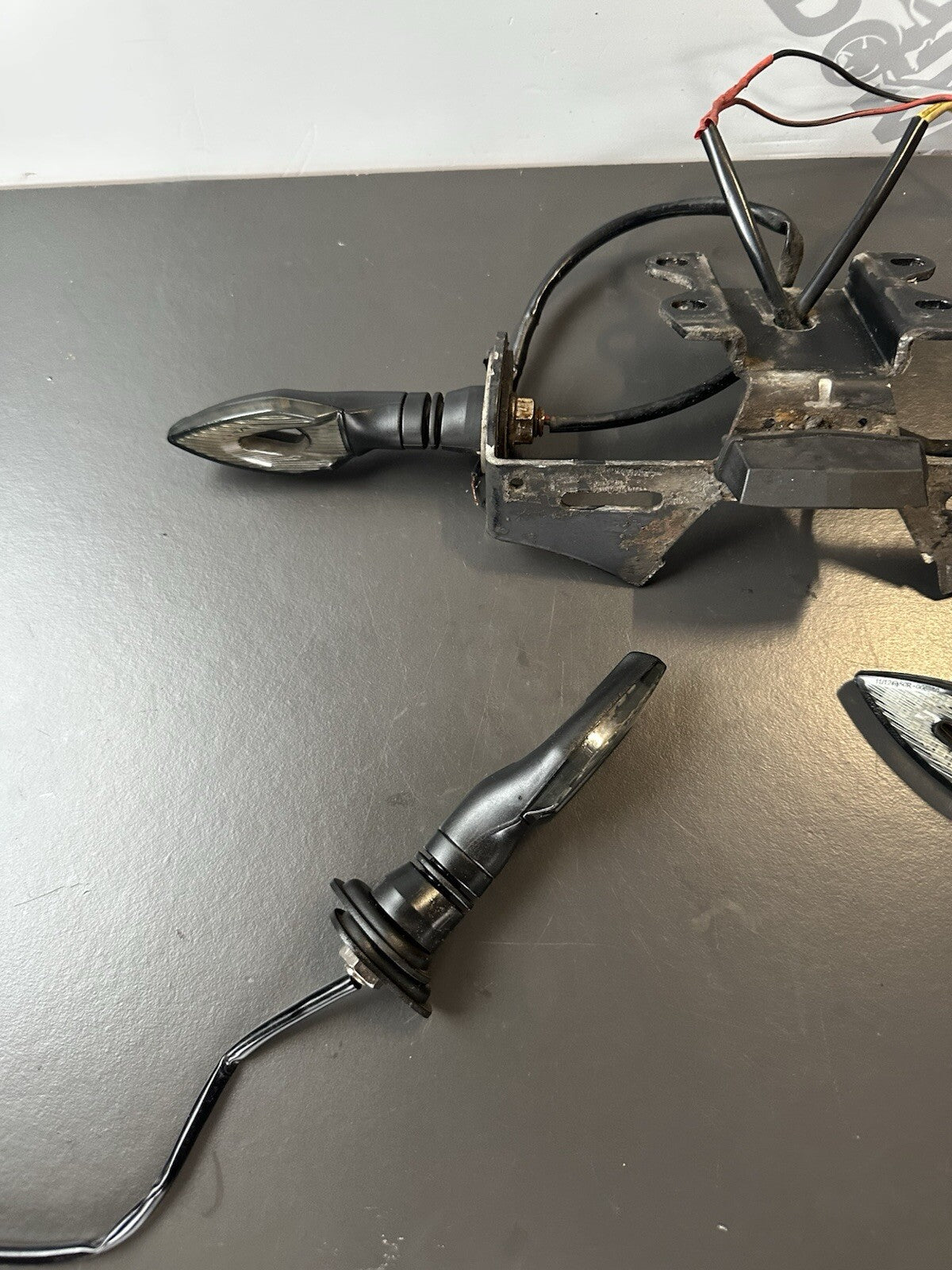 Yamaha MT07 tail tidy And Indicators Number Plate Holder And Indicators SPARES