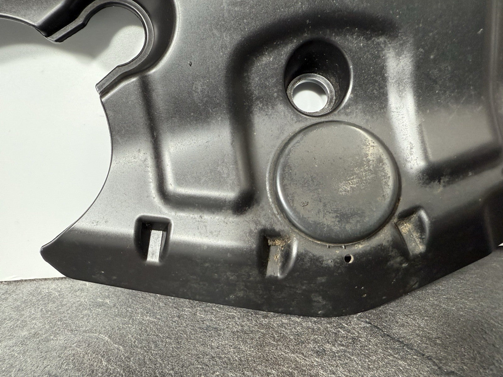 Aprilia RS660 2021 Lower Yoke Splash Guard Shield 6220 Miles 2022-2025 OEM