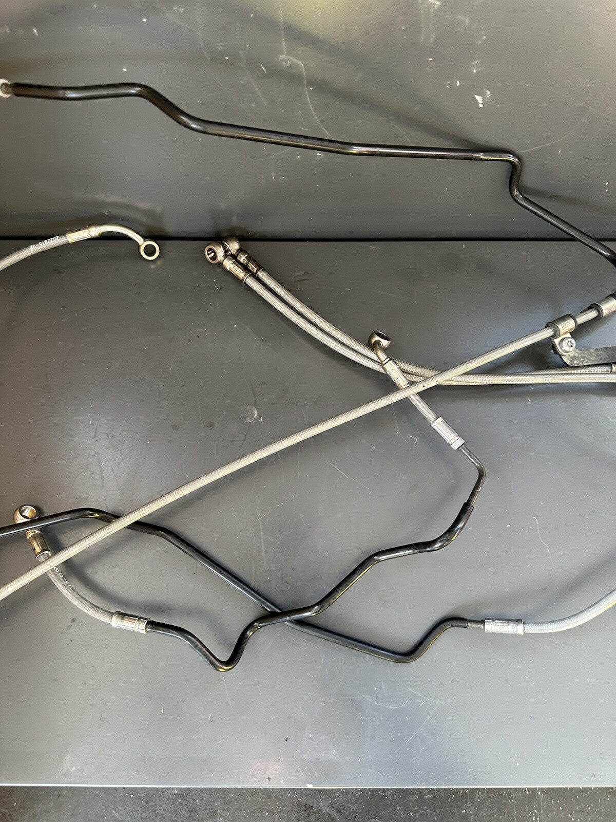 Triumph Street Triple 765 RS 2017 - Braided Hoses ABS Hoses OEM 765RS ABS Hoses