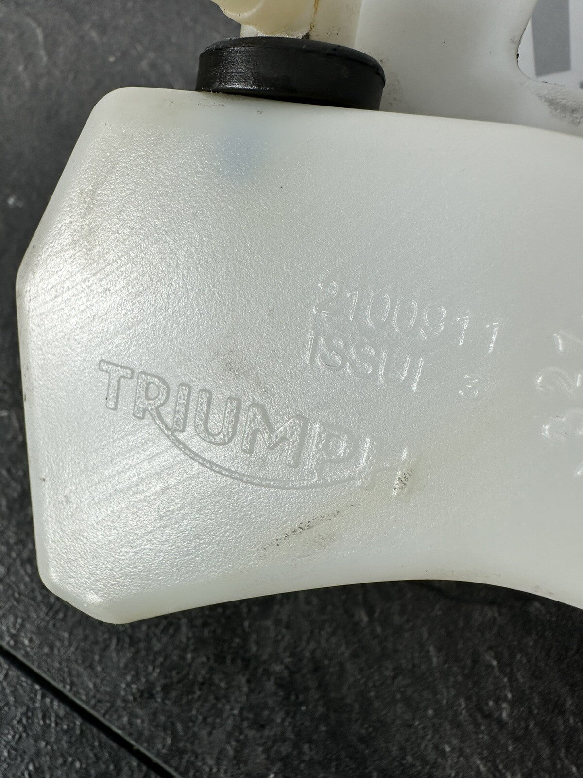 Triumph Street Triple 765 RS 2018 Coolant Expansion Tank 15244 Miles 2017-2020