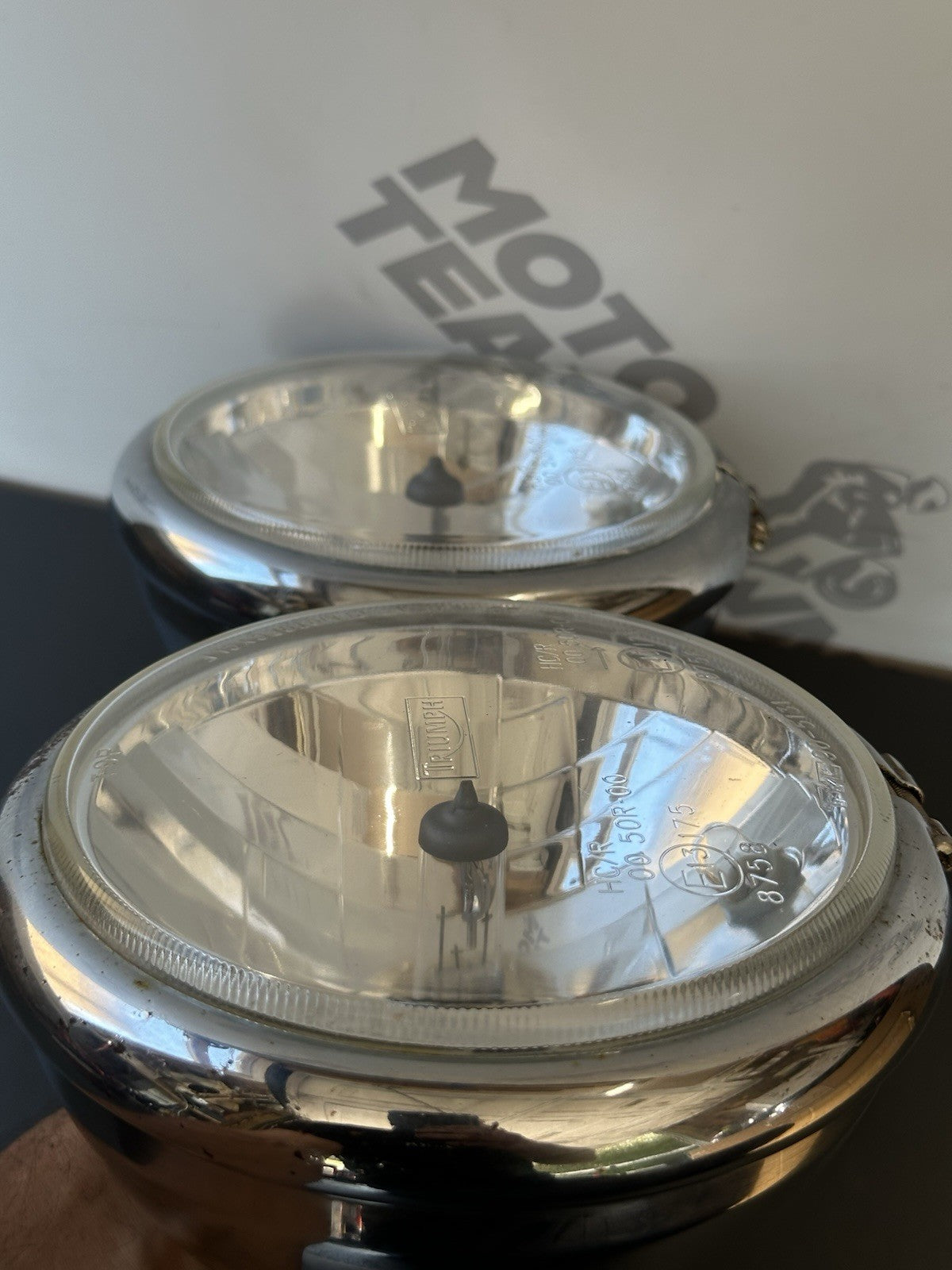 TRIUMPH STREET TRIPLE 675 675R HEADLIGHTS 675 Headlights OEM 2007-2011 8382miles