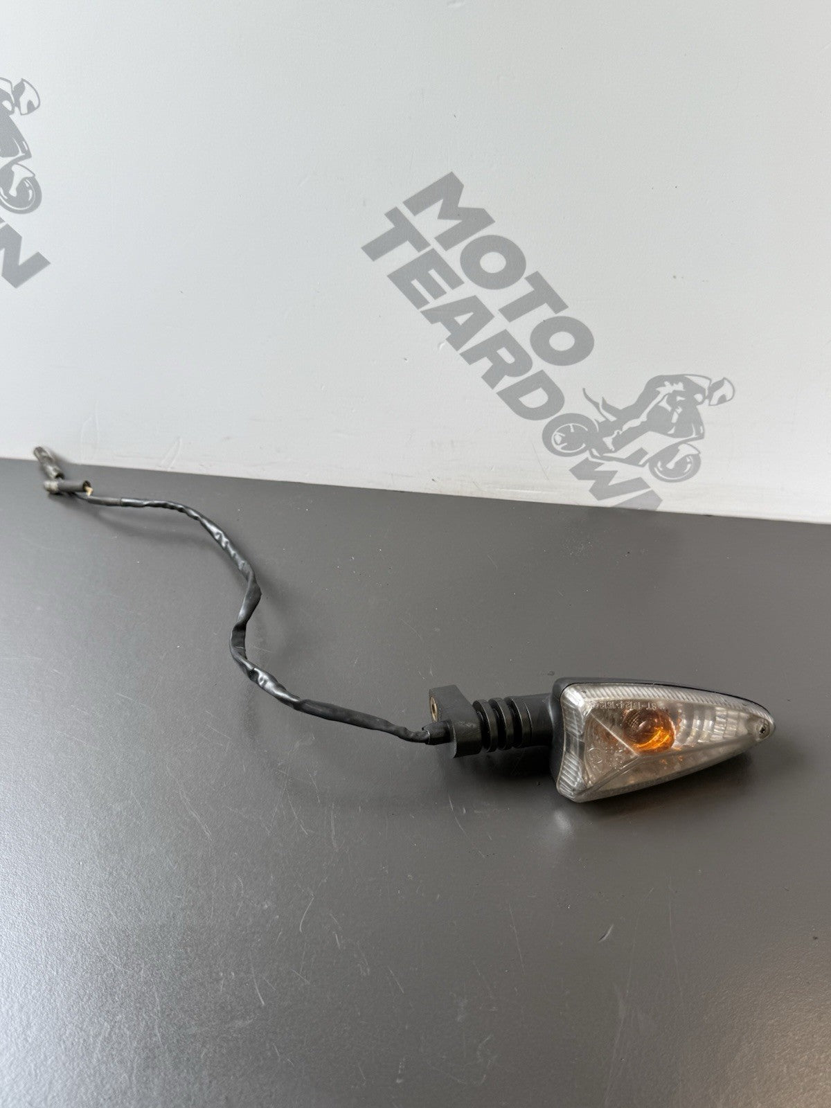 Triumph Street Triple 675R Indicator Assembly 2013-2016 OEM *SMALL CRACK* OEM