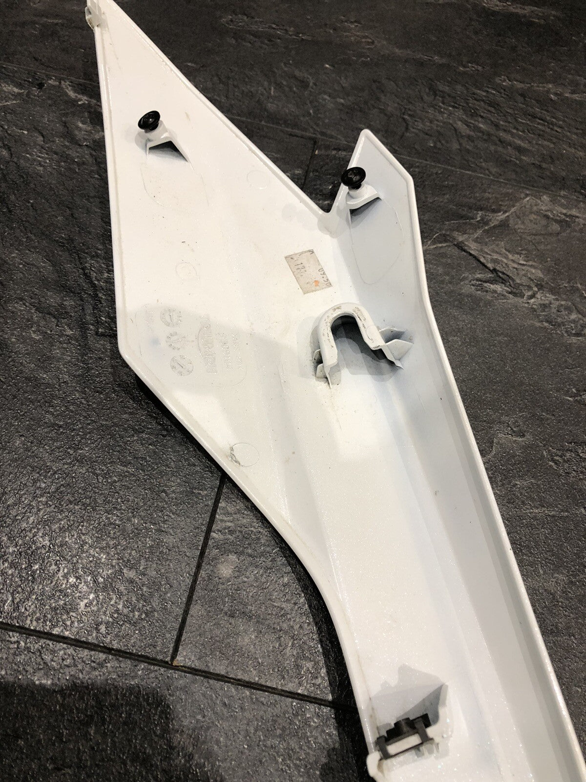Triumph Street Triple 765 R RS 2019 Right Belly Pan Fairing Cowling 8876 Miles