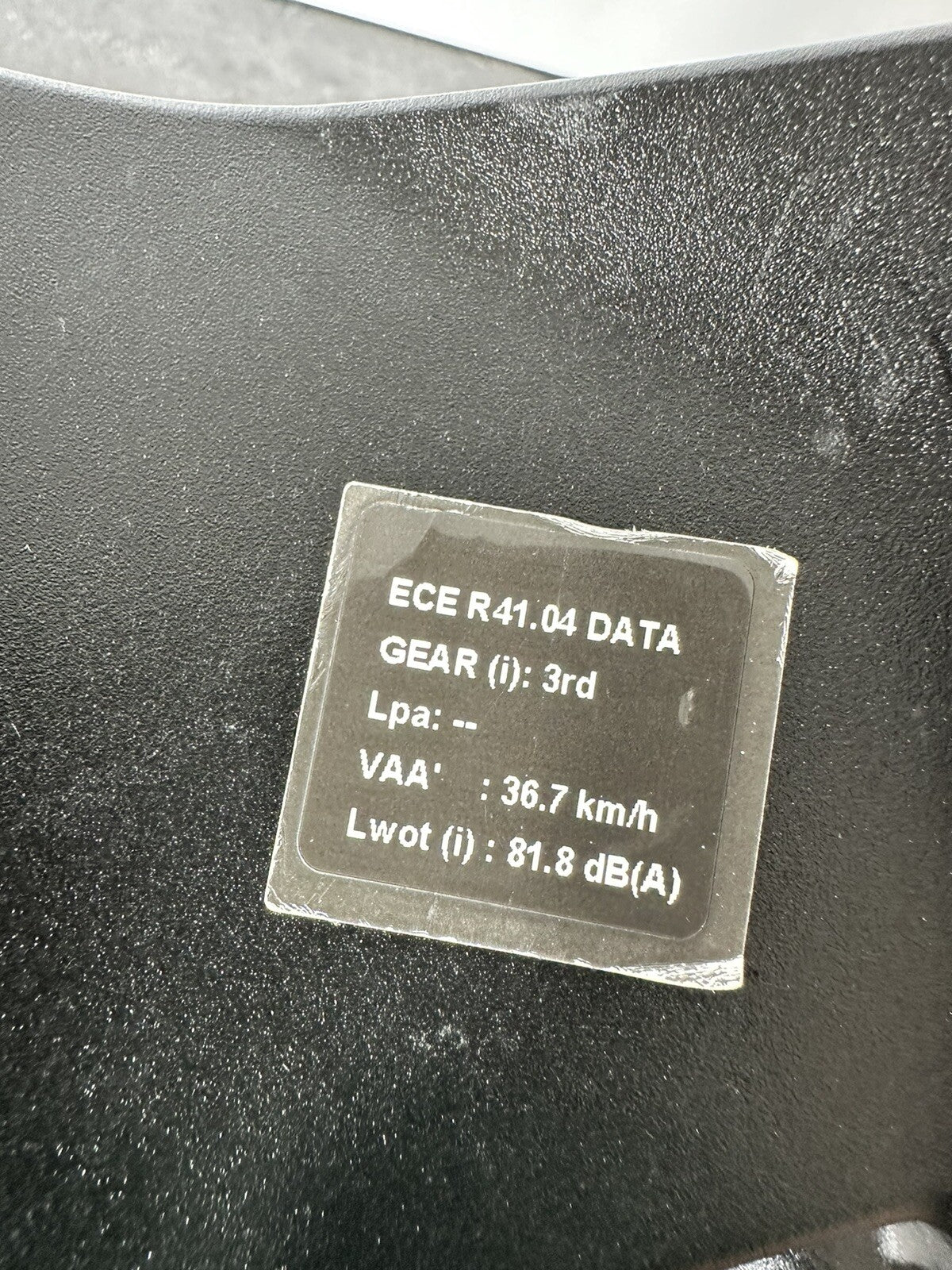 Triumph Street Triple 765 RS 2018 Clock Stay Top Bracket 15244 Miles 2017-2024