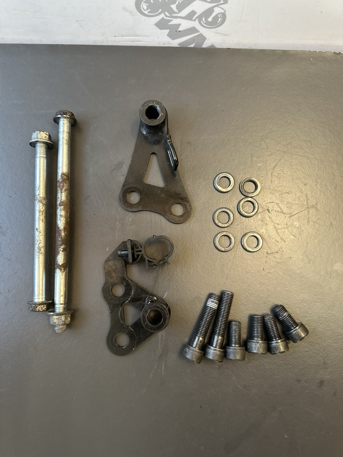 Yamaha MT-03 ABS 2020- Engine Mount Bolts & Brackets NOT COMPLETE SET