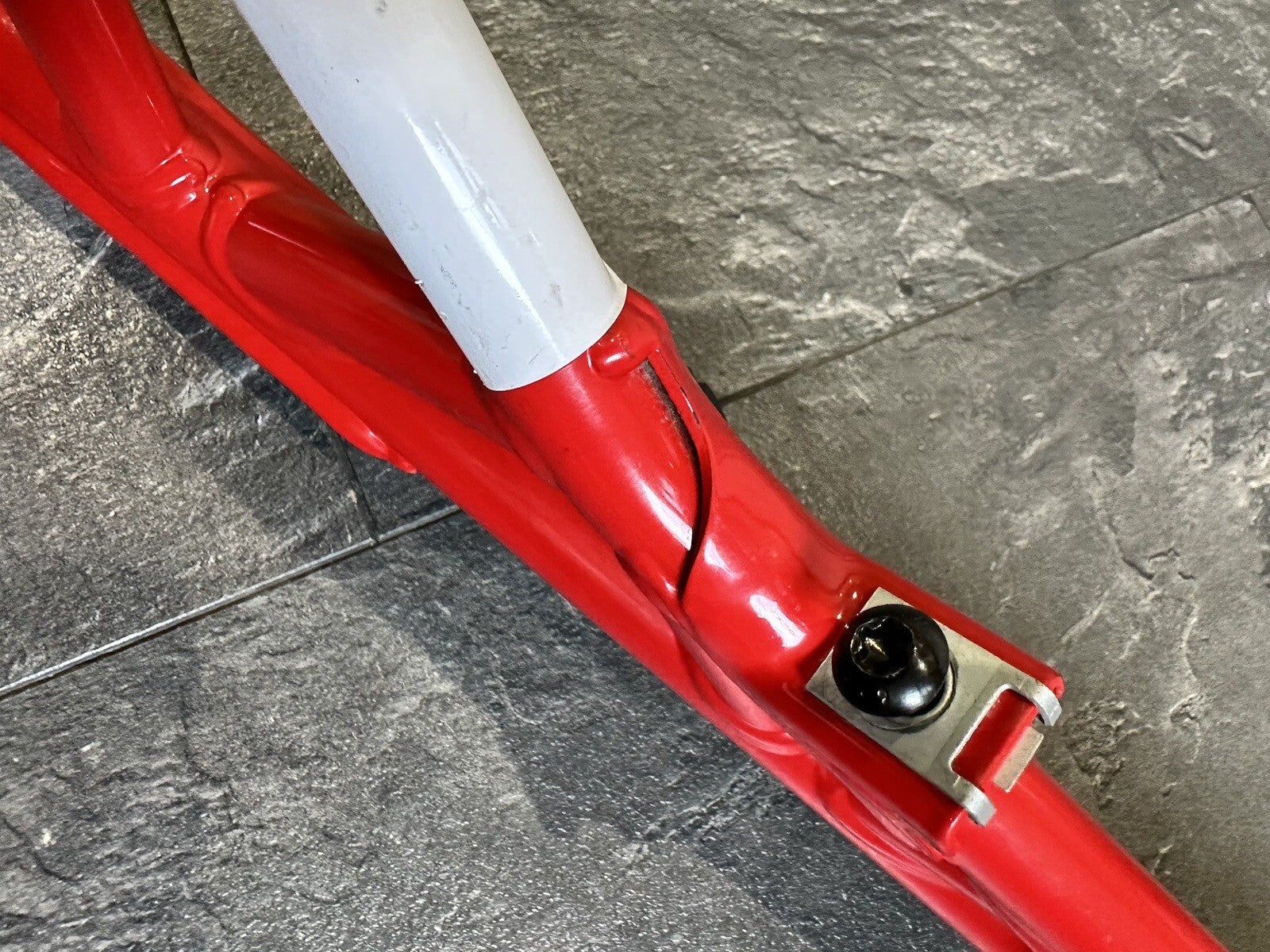 Ducati Multistrada V4 Pikes Peak 2022 Subframe Left Side Rear Frame Red 2023 OEM