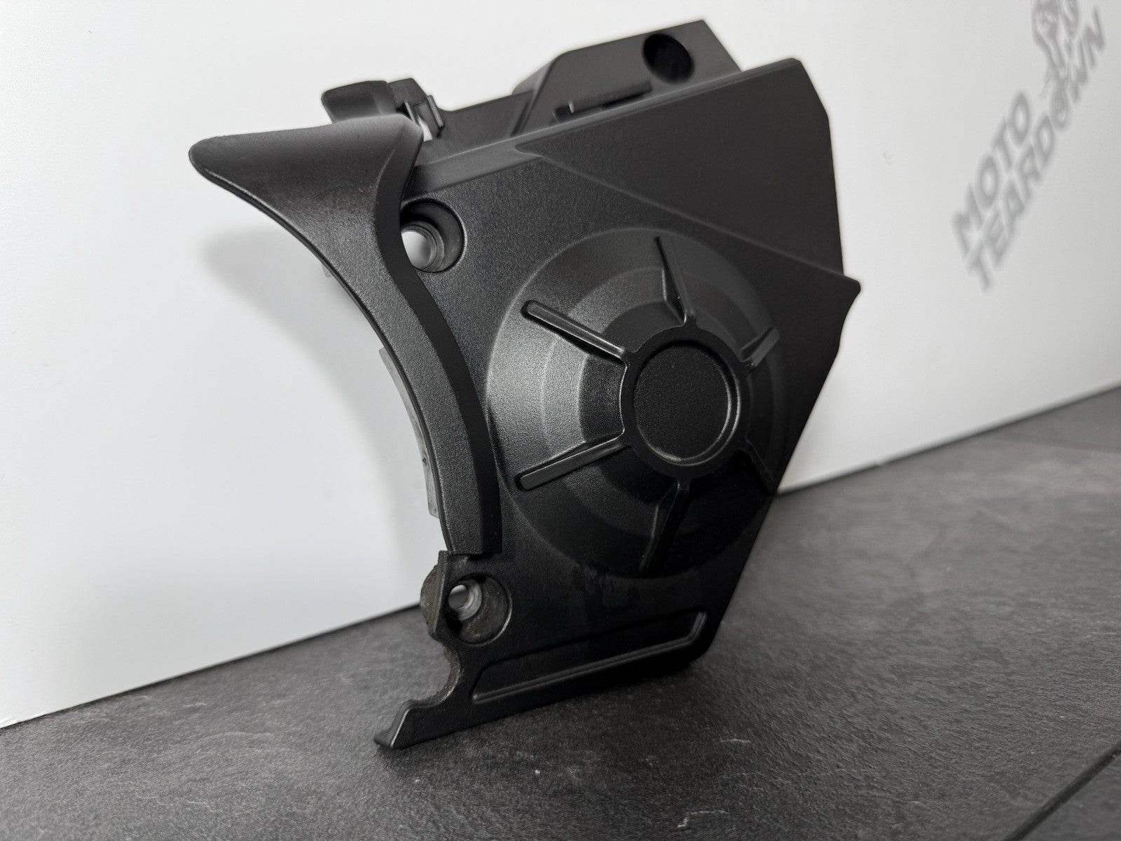 Aprilia RS660 2021 Front Sprocket Cover Shield Only 6220 Miles 2022-2025 OEM