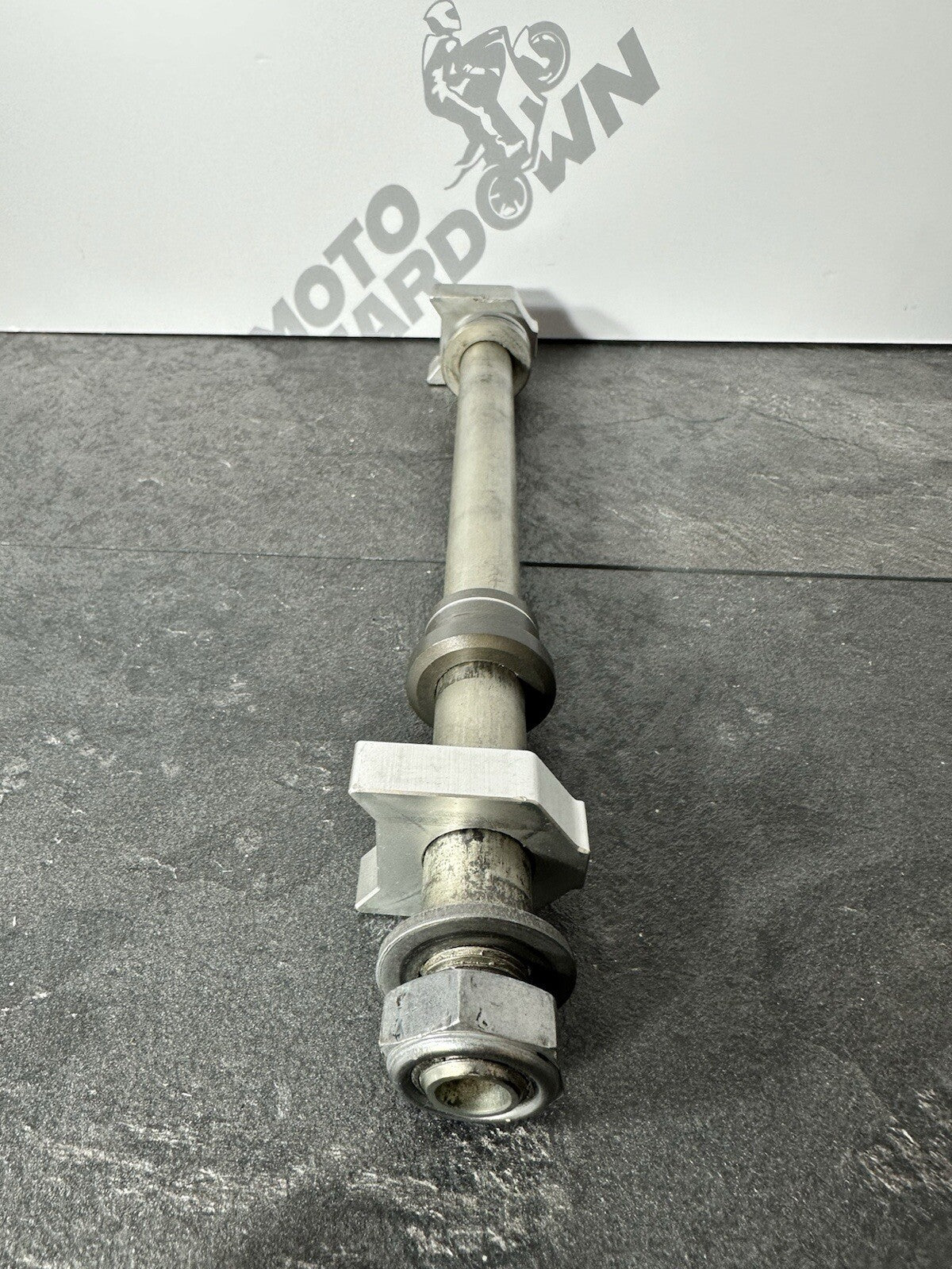 Triumph Street Triple 765 RS 2017 Rear Wheel Spindle 10580 Miles 2018-2024 OEM