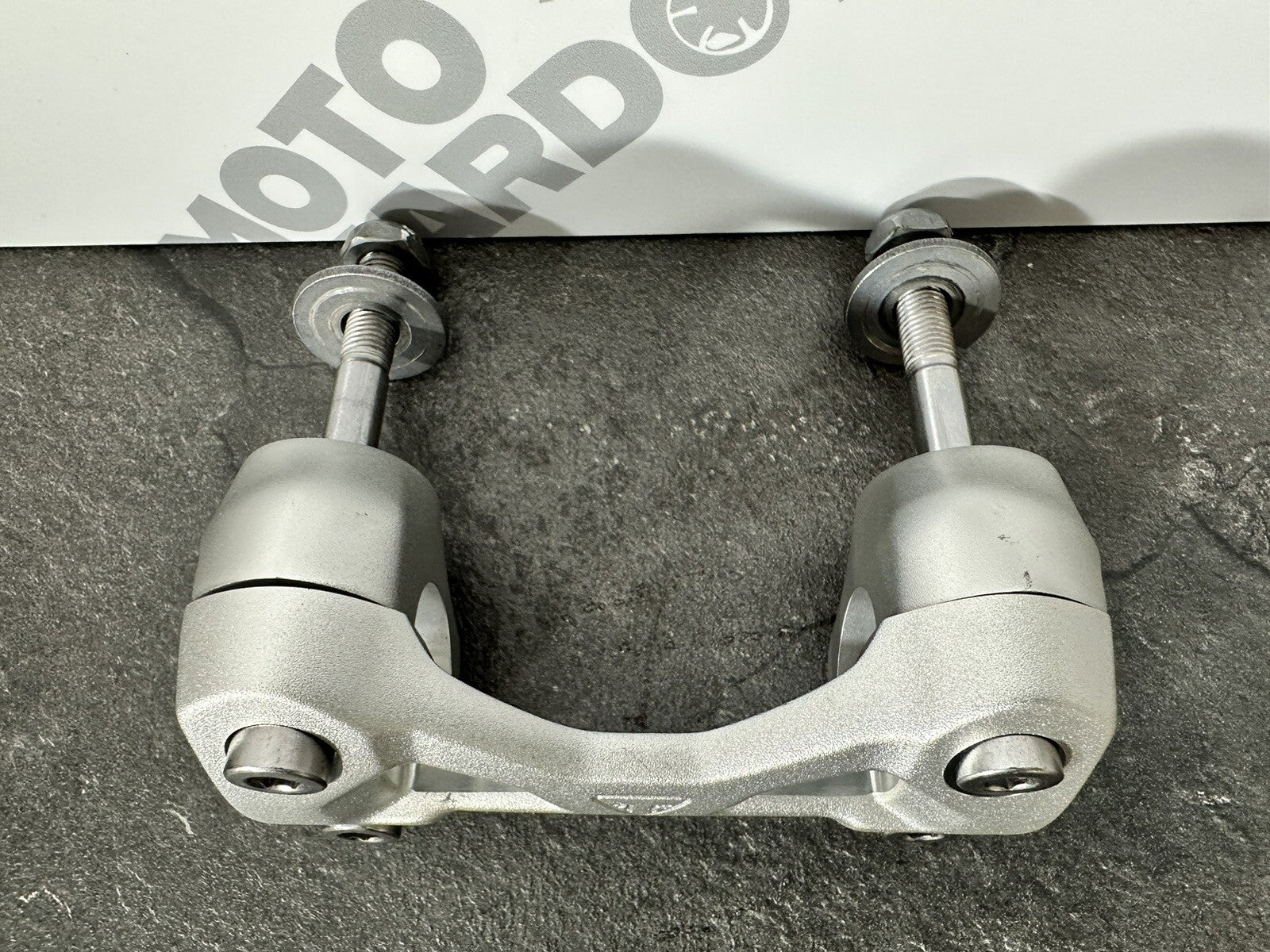 Triumph Street Triple 765 RS 2022 Handlebar Risers Clamps 2751 Miles 2020 2021